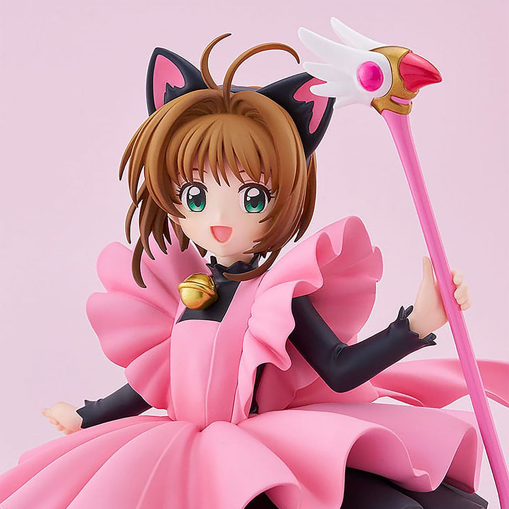 Image produit Card Captor Sakura - Figurine Kinomoto Sakura Version Costume de Chat Noir Taille L
