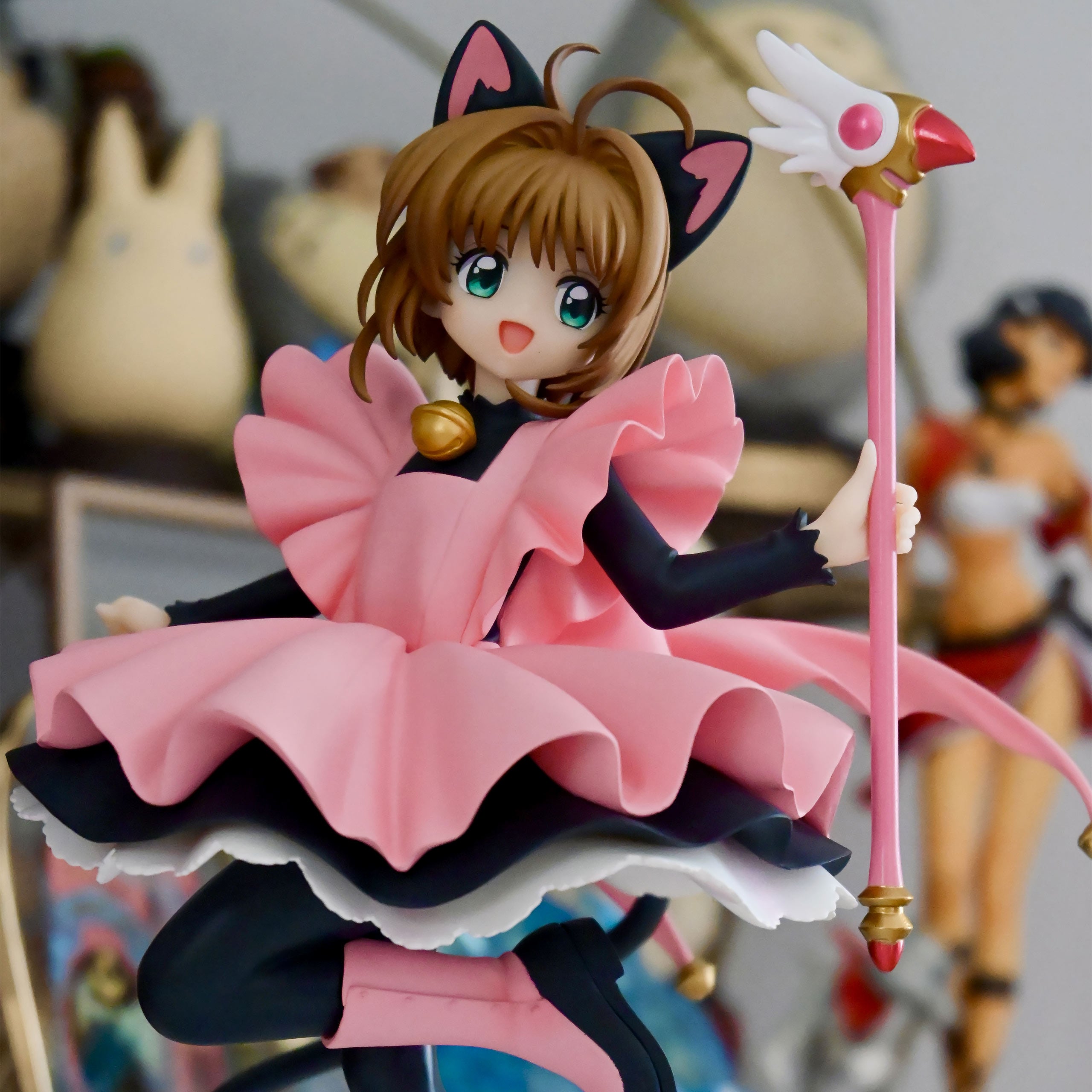 Image produit Card Captor Sakura - Figurine Kinomoto Sakura Version Costume de Chat Noir Taille L