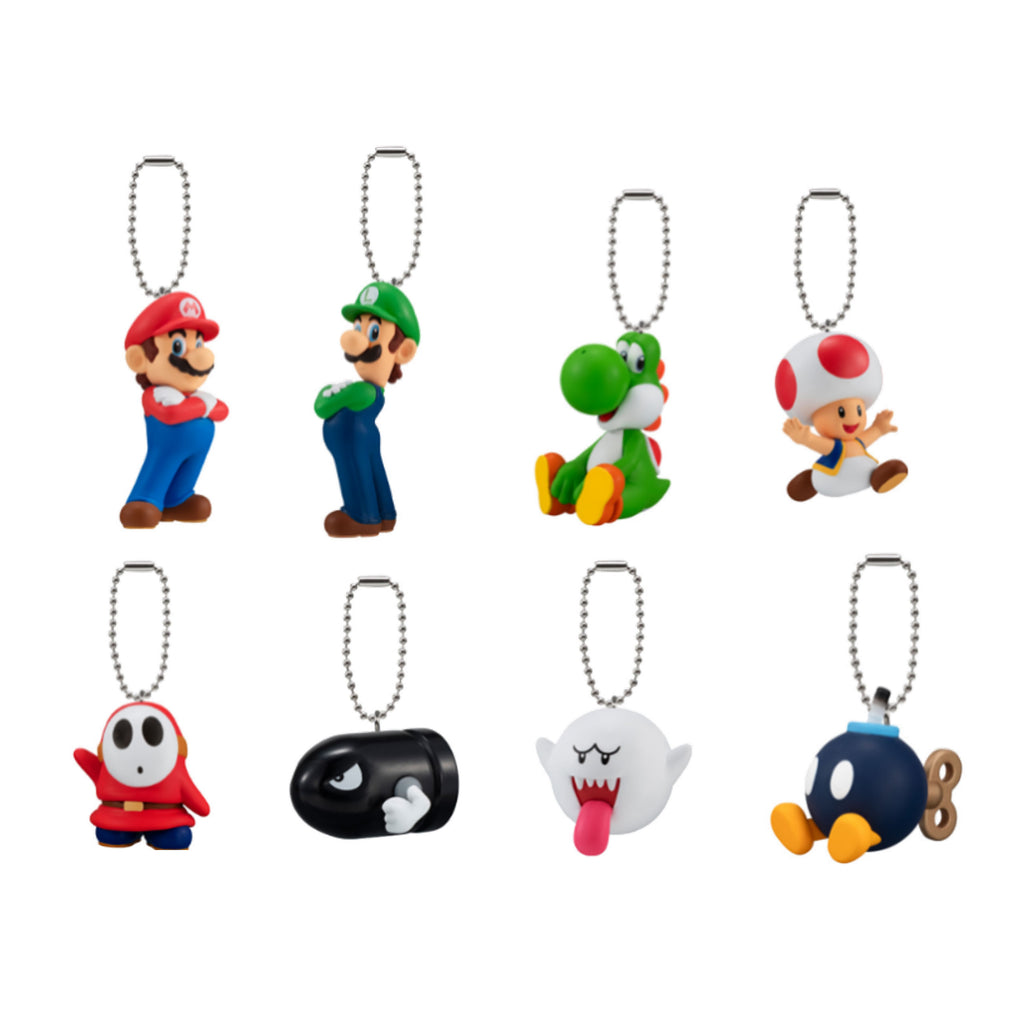Image produit Super Mario Bros. Wonder - Porte-clés mystère personnages