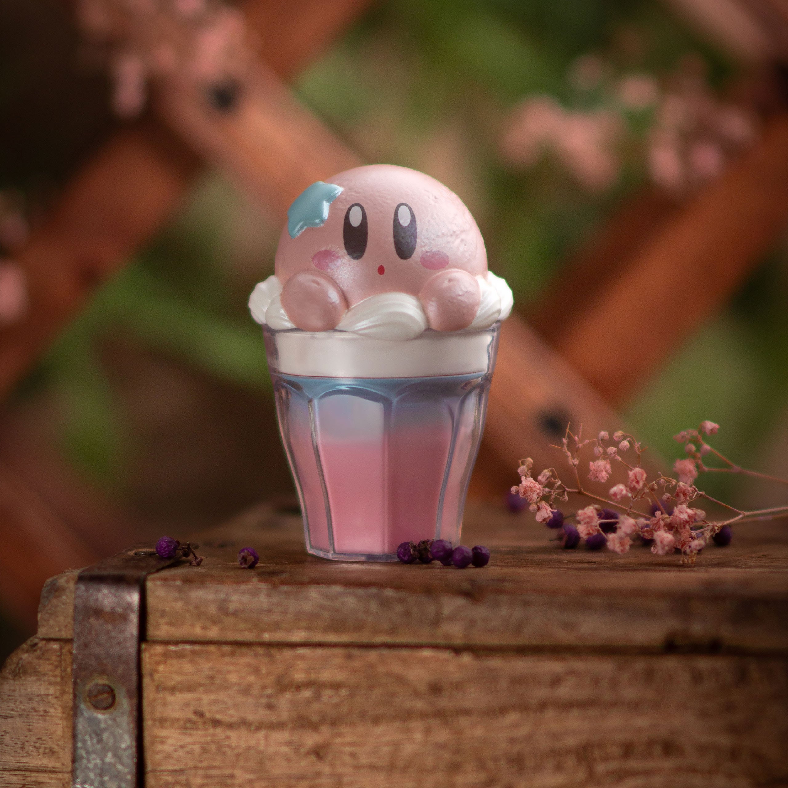 Image produit Kirby - Figurine mystère Chara Latte Float Case