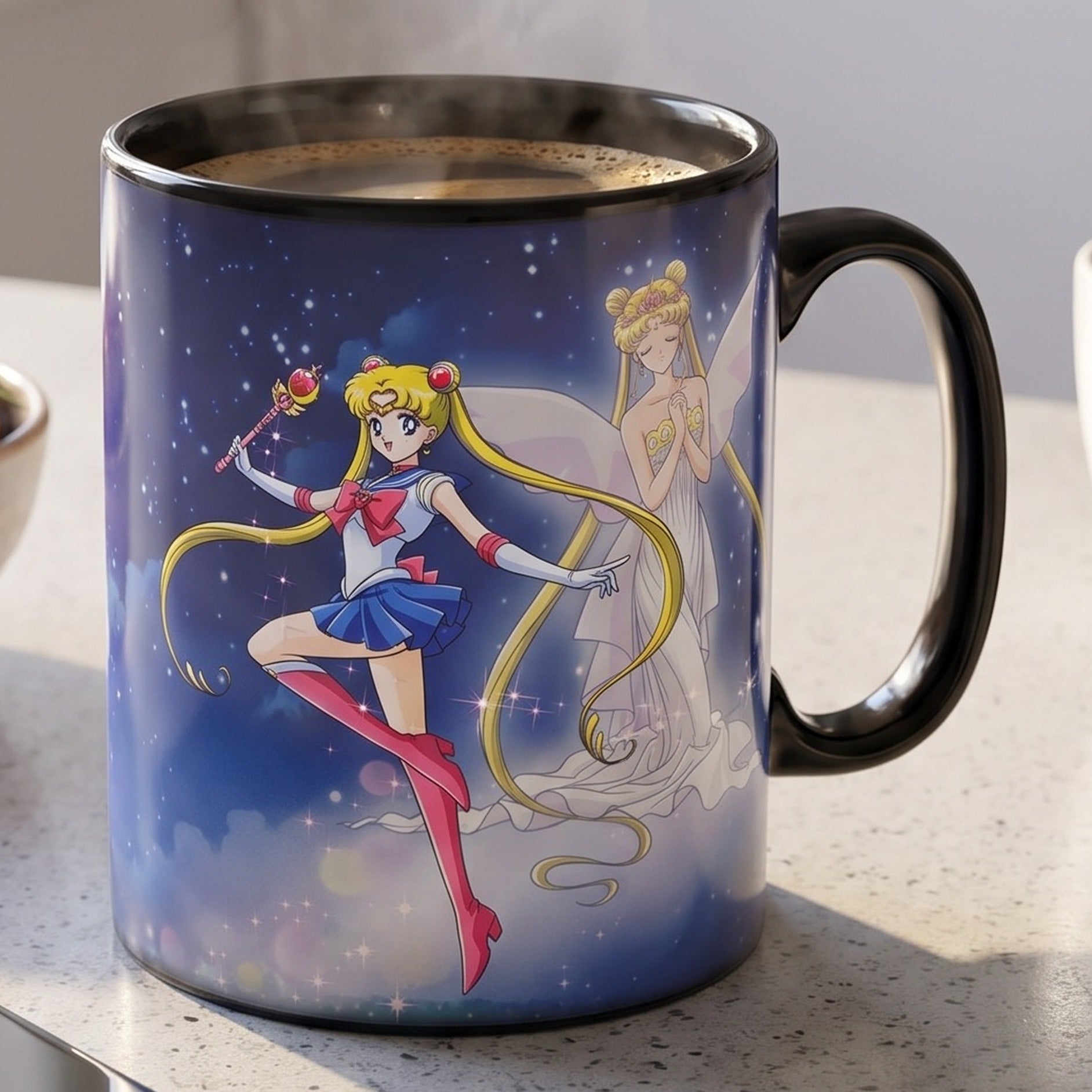 Image produit Sailor Moon - Mug thermoréactif Sailor & Chibi