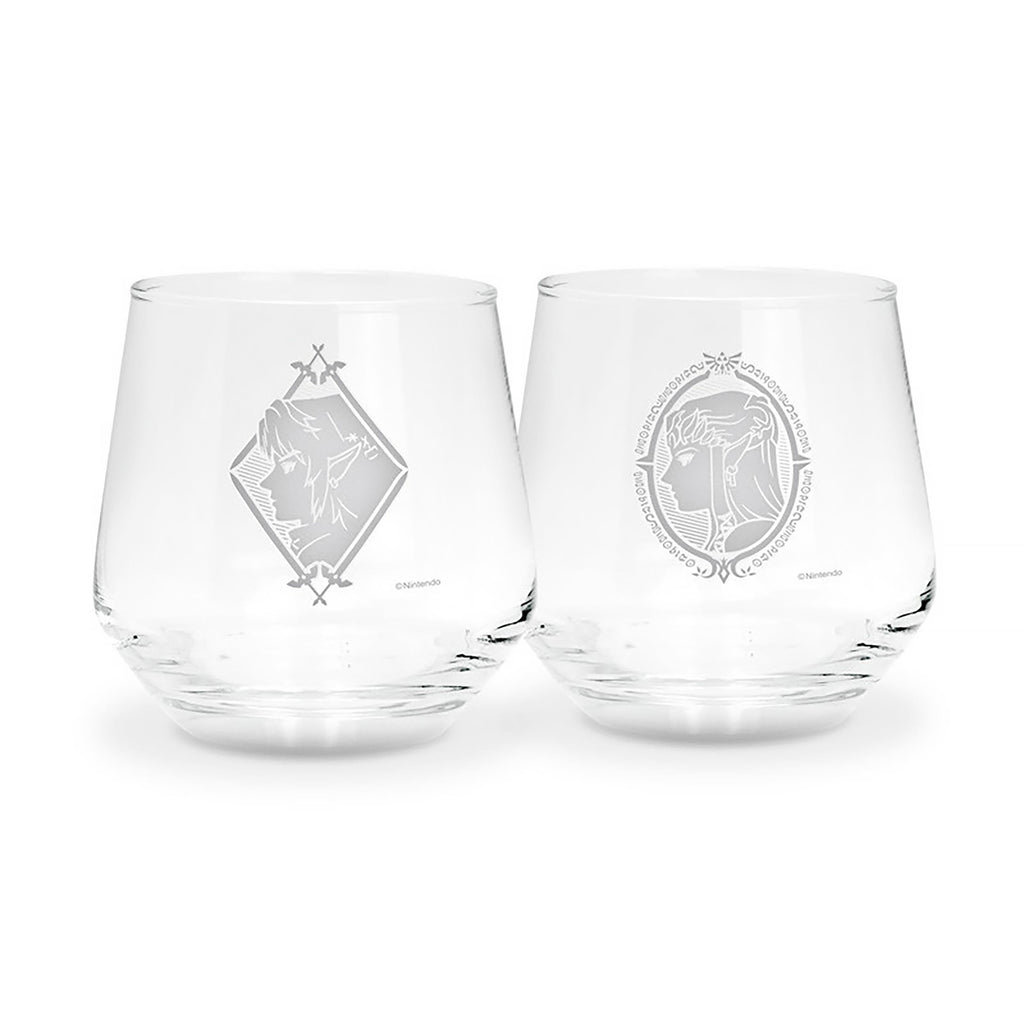 Image produit Zelda - Set de 2 verres Link & Zelda