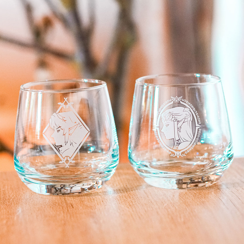 Image produit Zelda - Set de 2 verres Link & Zelda