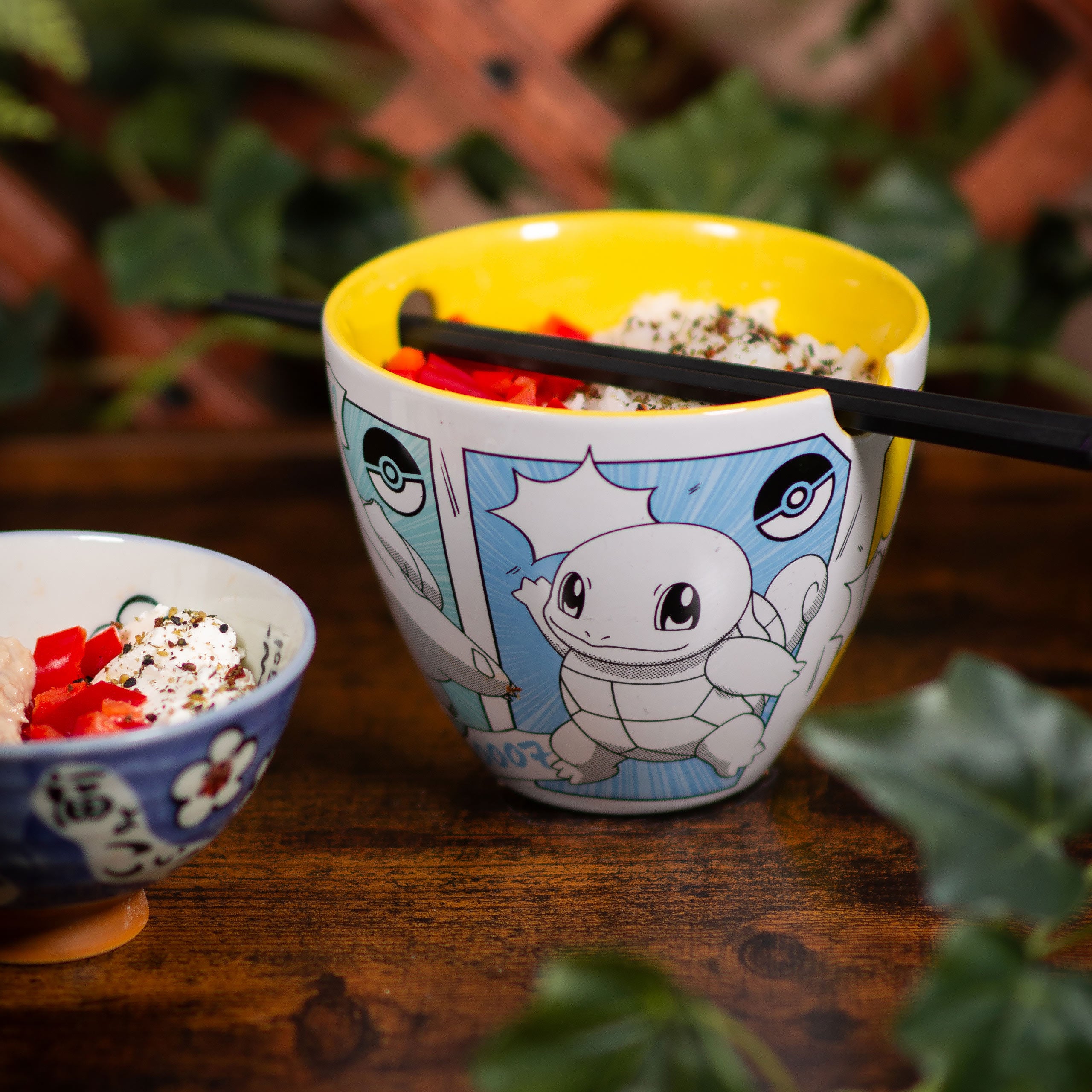 Product image Pokémon - Starters ramen bowl with chopsticks