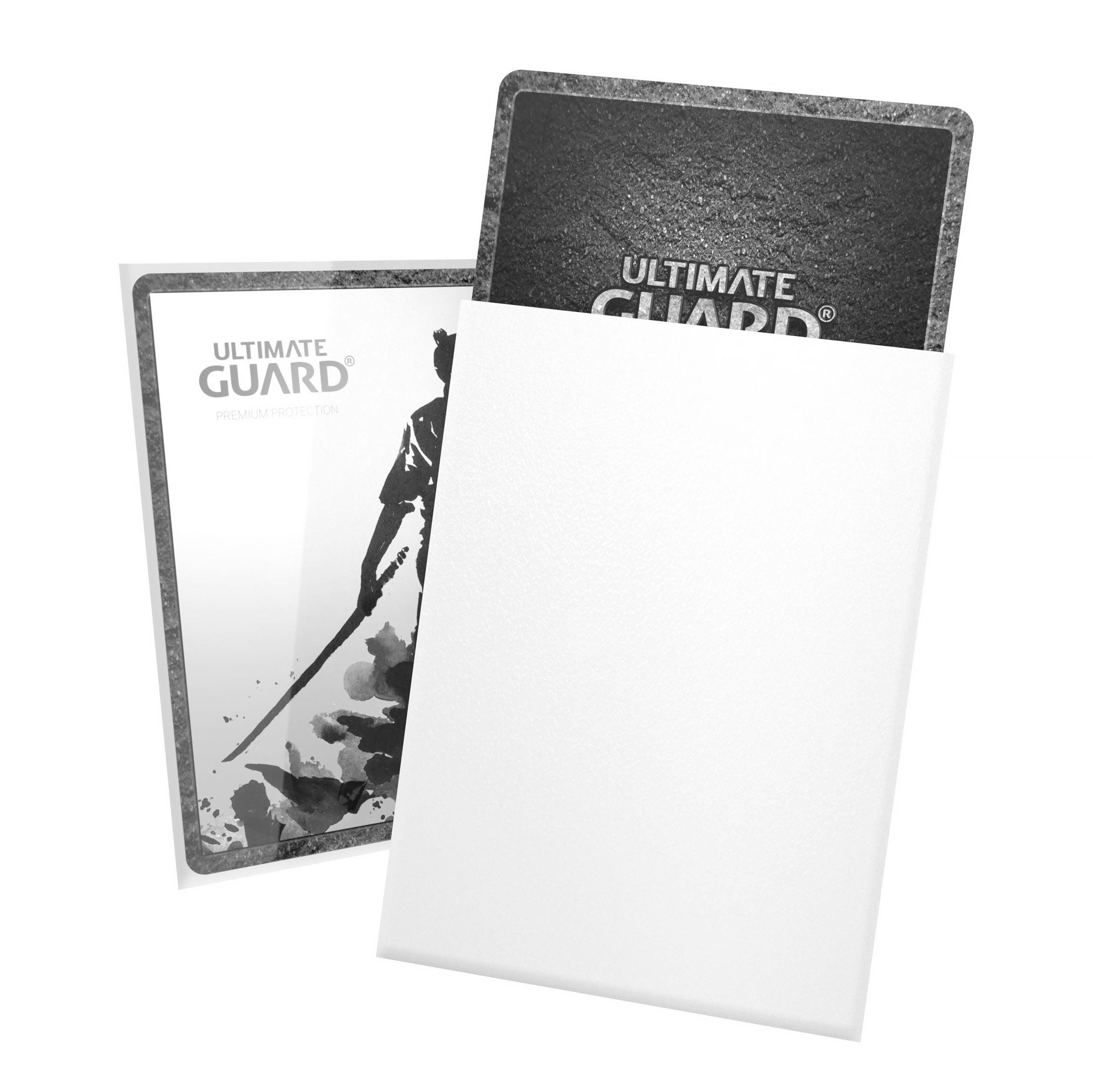 Image produit Pochettes Katana blanches x100 Ultimate Guard pour cartes TCG taille standard