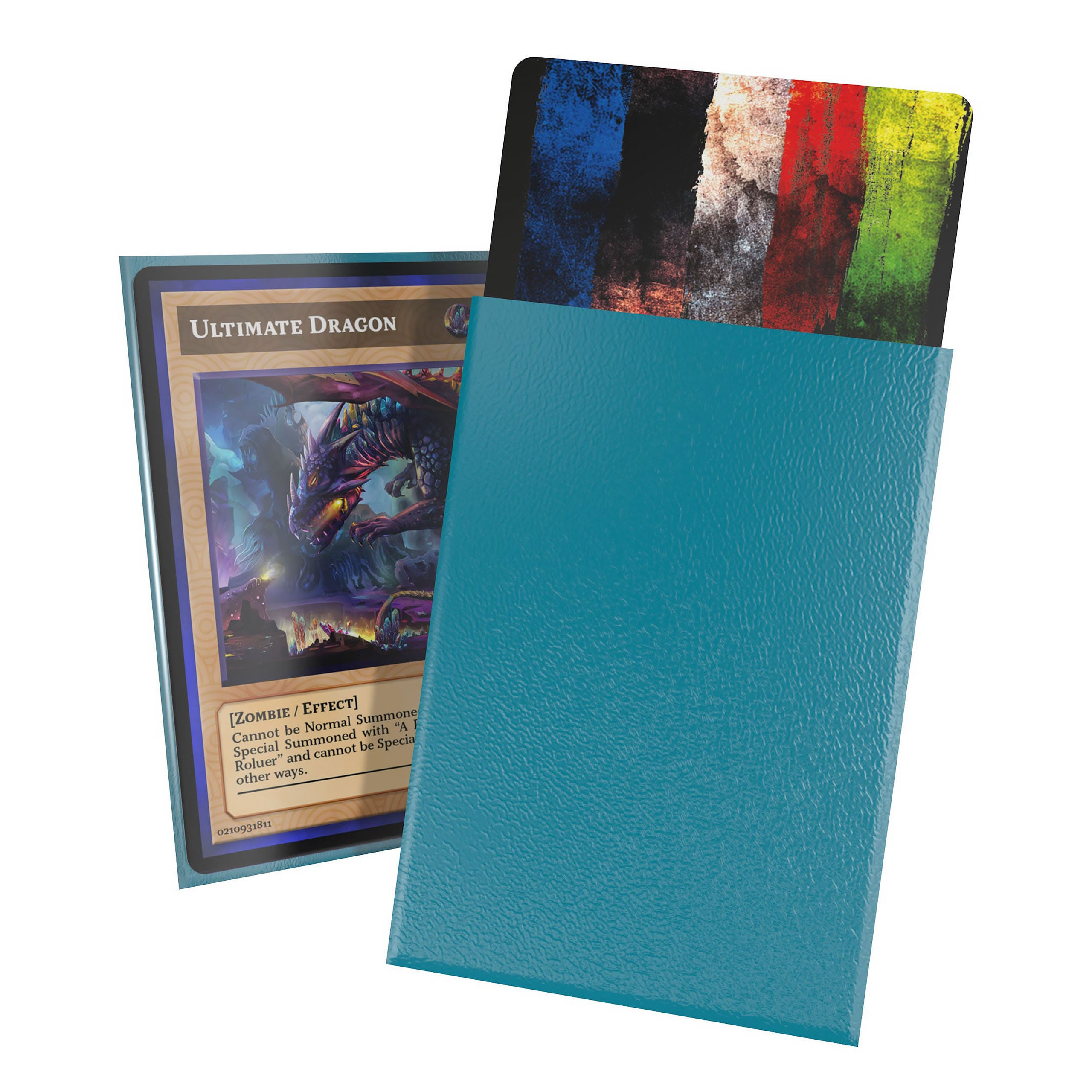 Image produit Ultimate Guard Cortex protège-cartes bleu pétrole mat - lot de 60, format japonais (TCG)