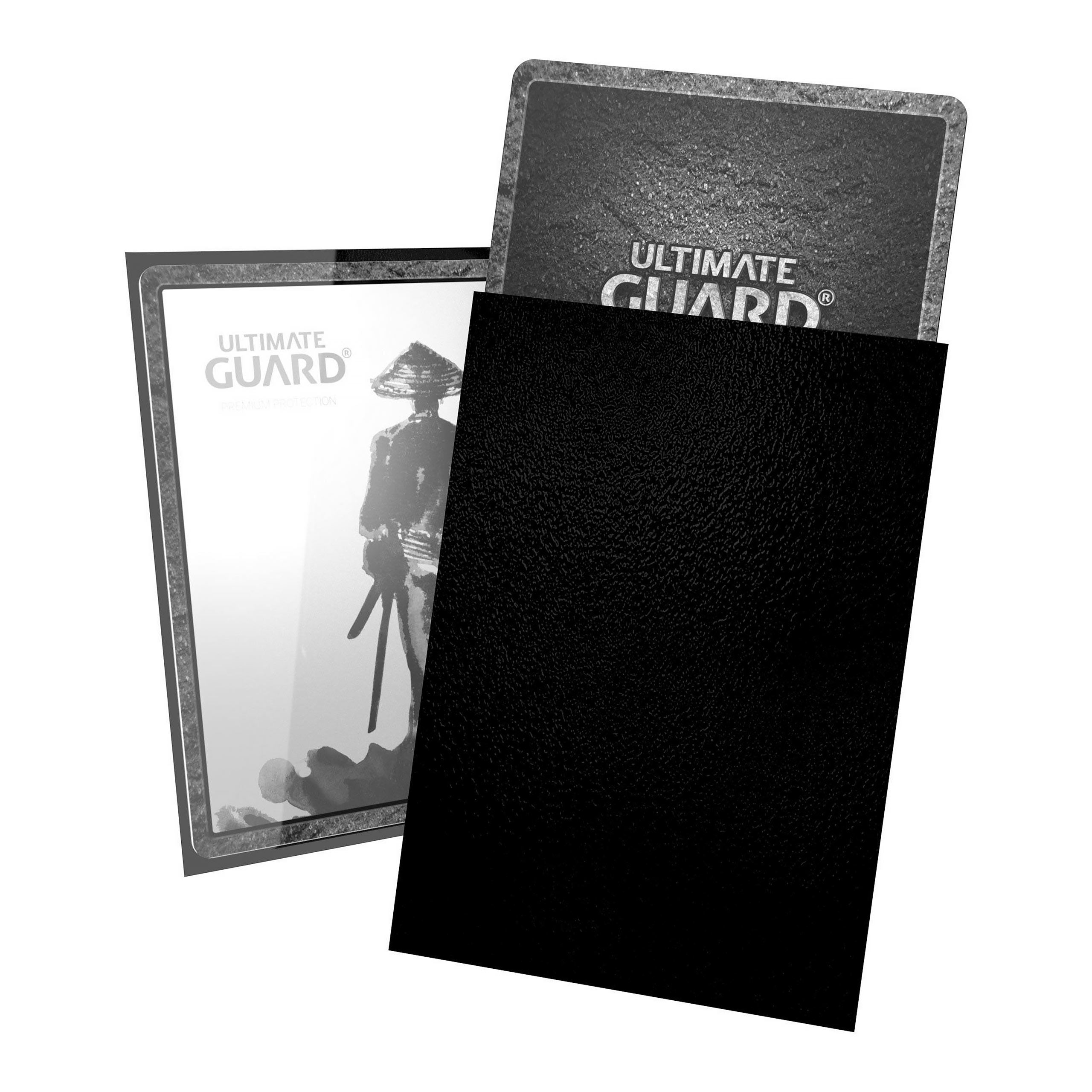 Image produit Protège-cartes Katana noirs pack de 60 Ultimate Guard pour TCG – format japonais
