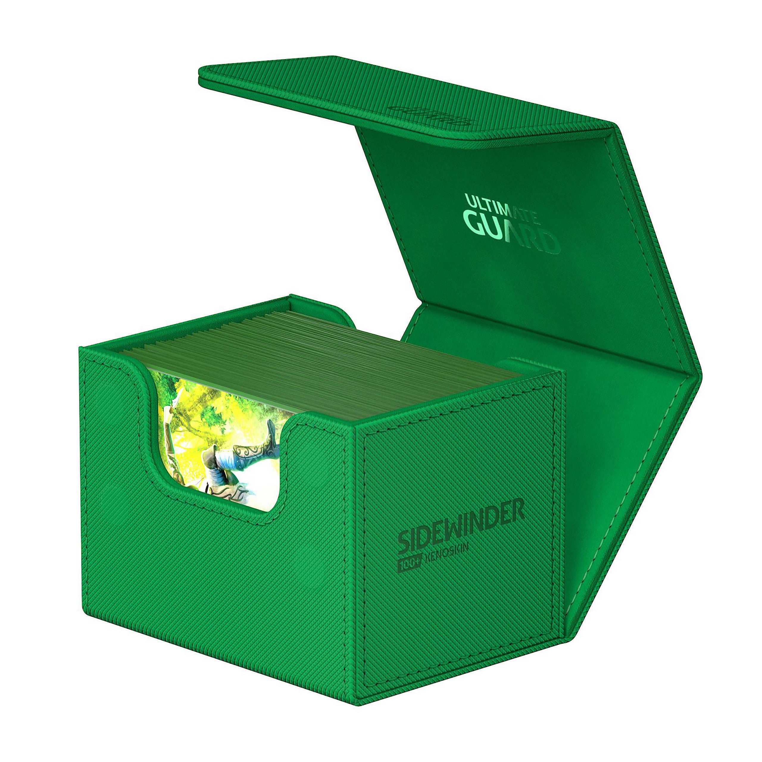 Image produit Boîte à cartes Ultimate Guard 100+ verte