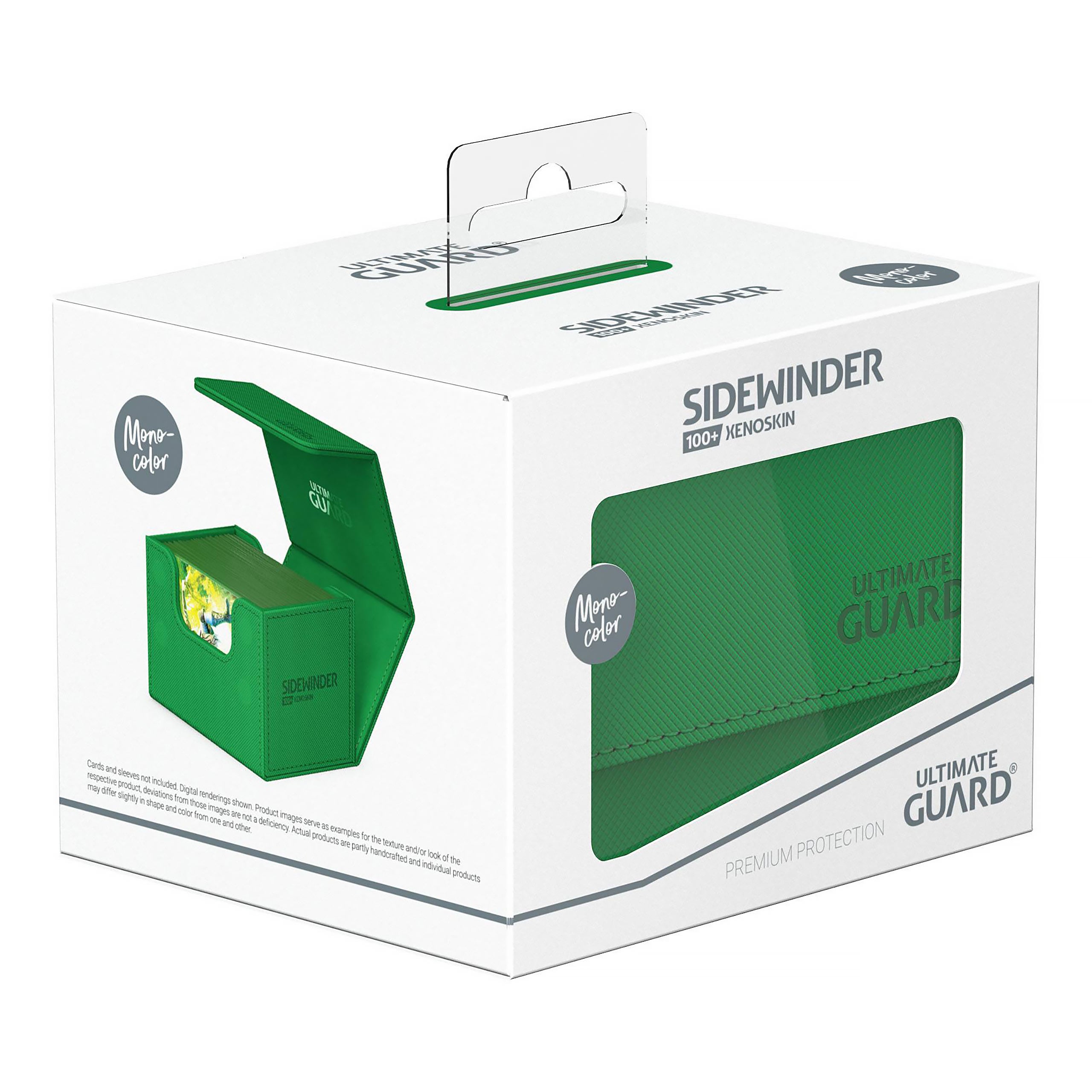 Image produit Boîte à cartes Ultimate Guard 100+ verte