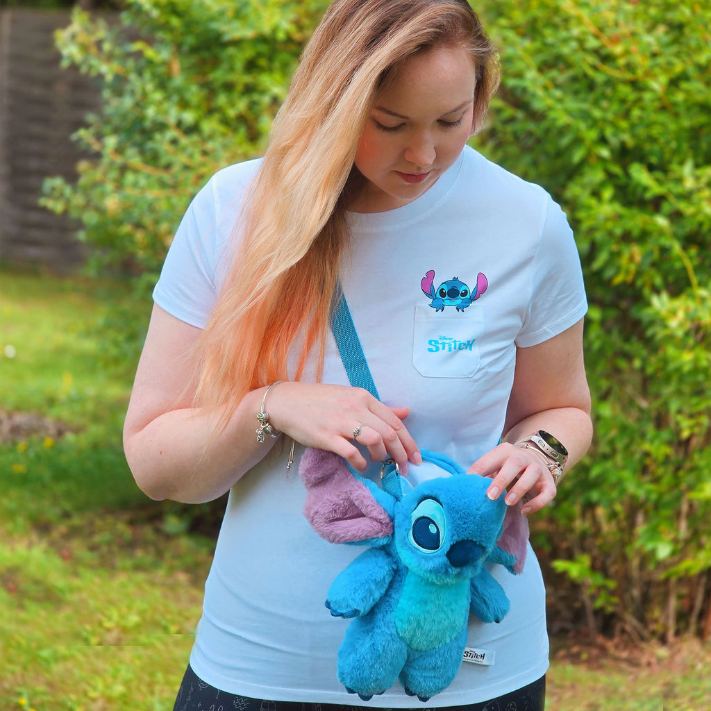 Image produit Sac bandoulière en peluche Stitch - Lilo & Stitch