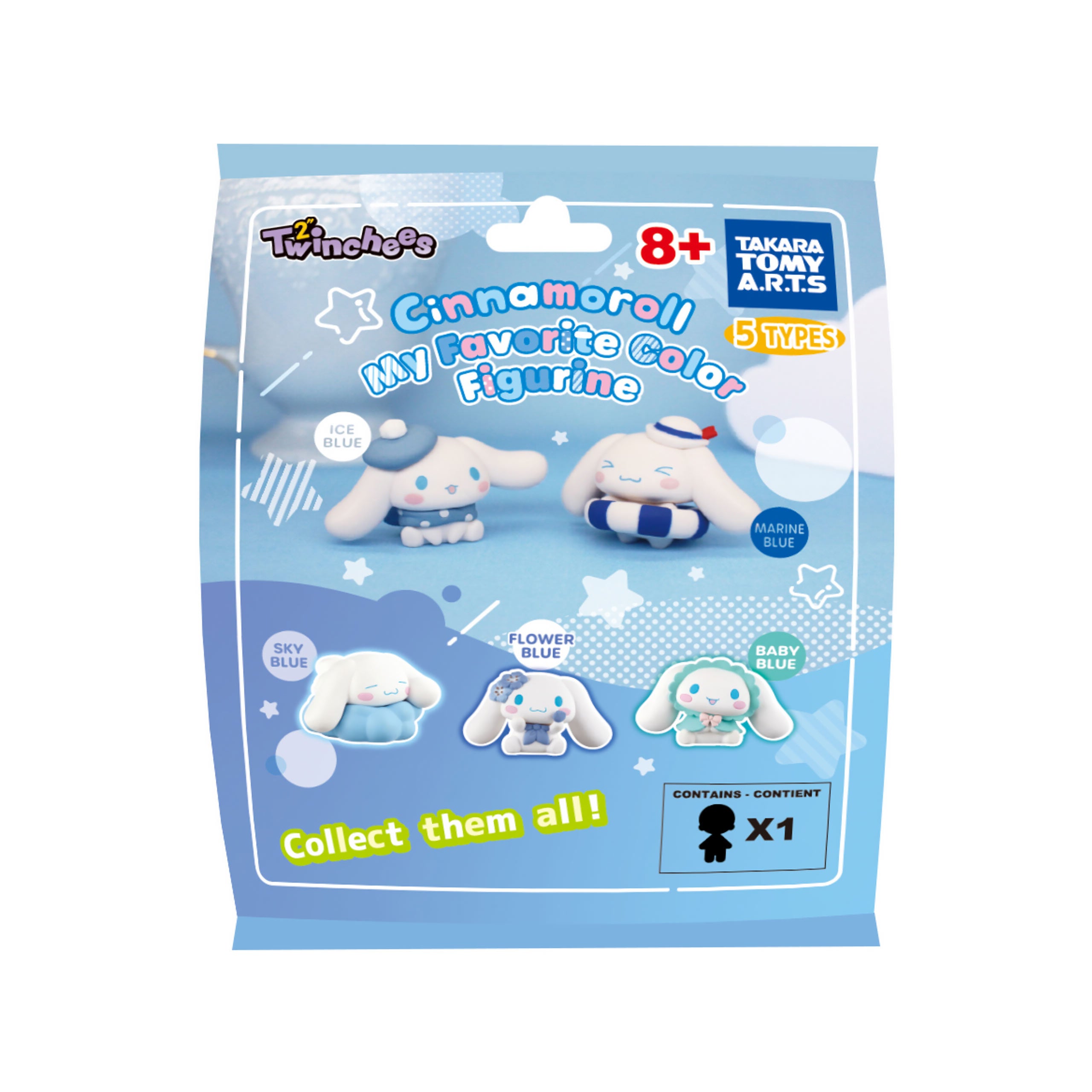 Image produit Sanrio - Cinnamoroll My Favourite Colour figurine mystère Twinchees