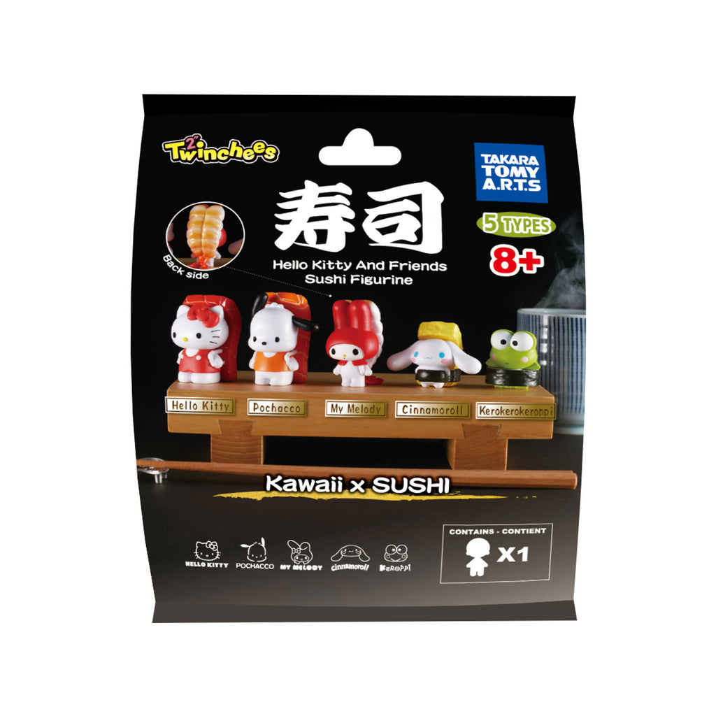 Image produit Sanrio - Hello Kitty & Friends Sushi Kawai Mystery Twinchees Figurine