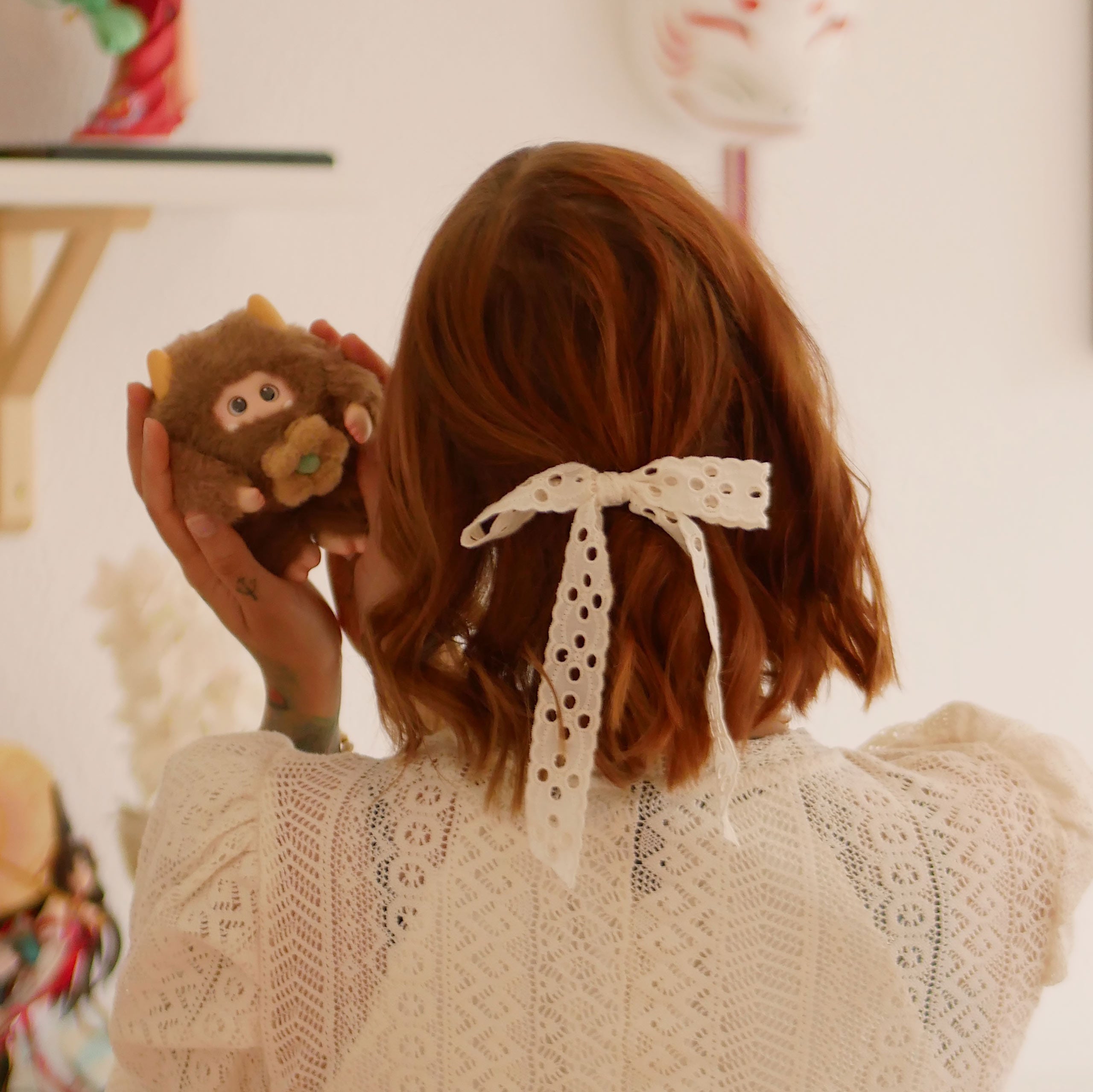Image produit Giggle Monster - Porte-clés en peluche mystère Marshmallow Dreams