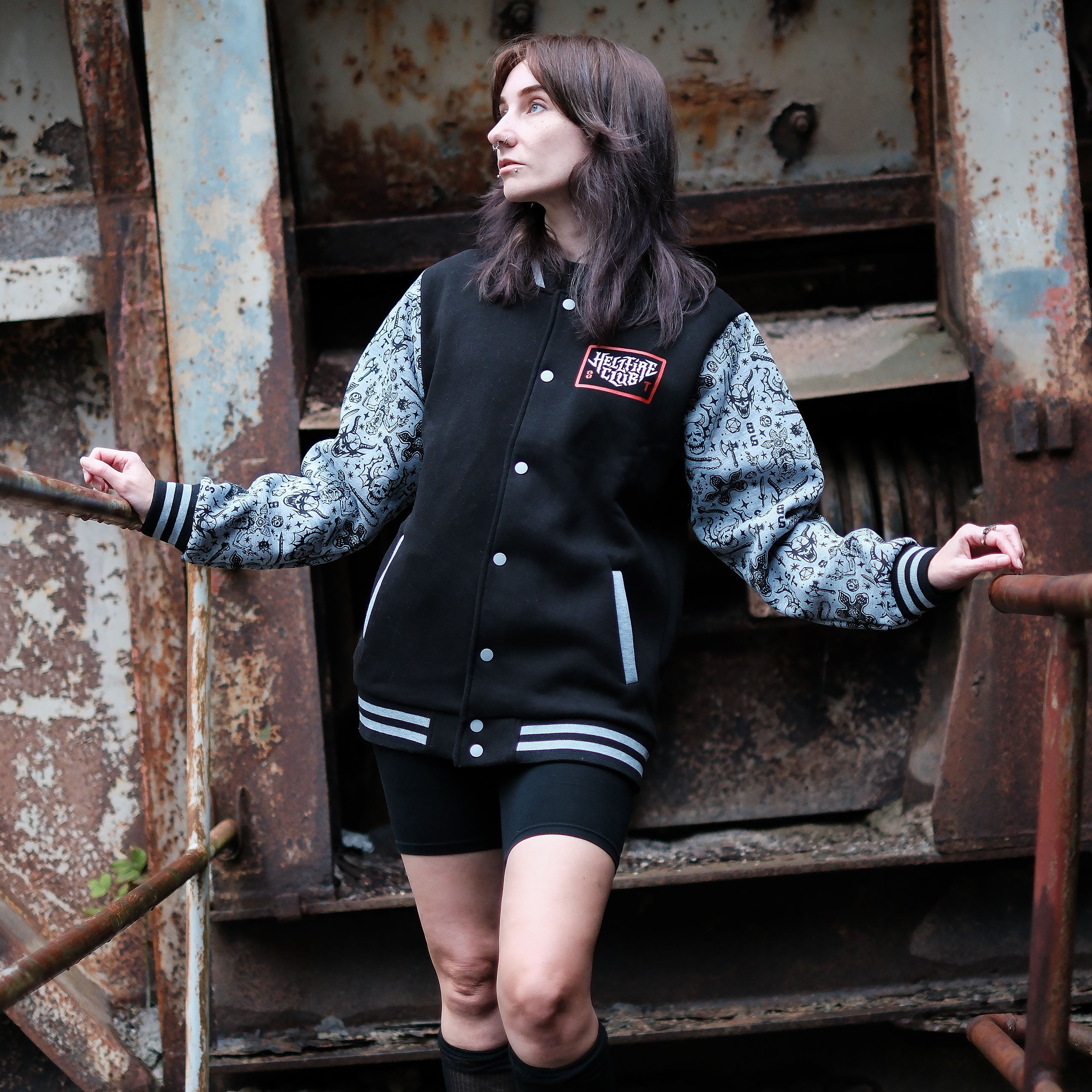 Product image Stranger Things - Hellfire Club Varsity Jacket