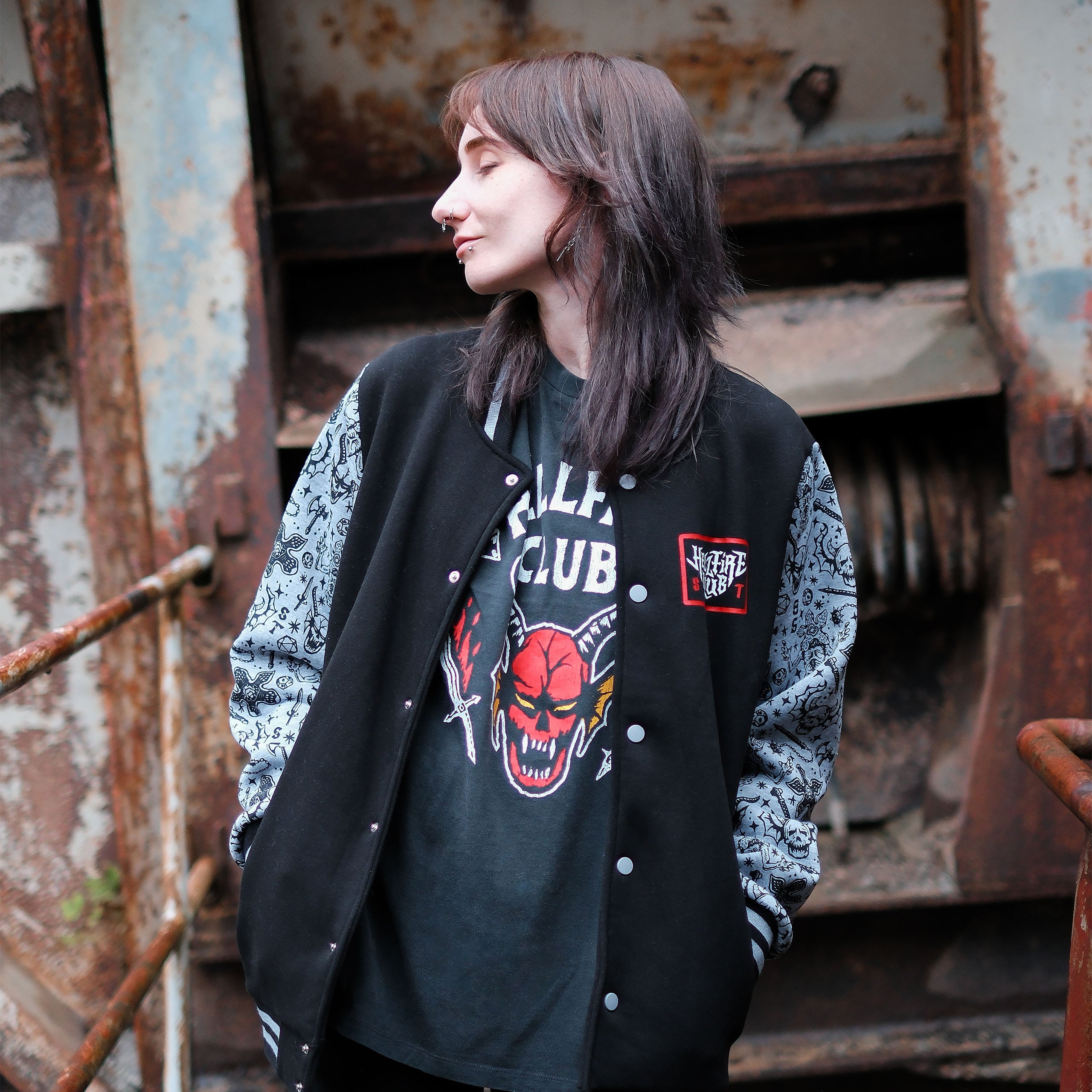 Product image Stranger Things - Hellfire Club Varsity Jacket