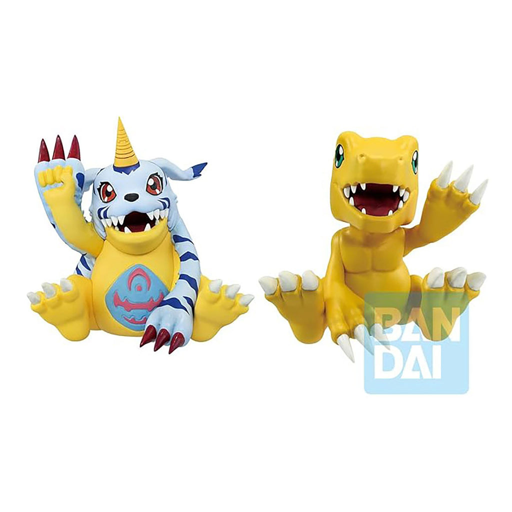 Image produit Digimon - Figurine Ichibansho Agumon et Gabumon Clash of Light and Darkness