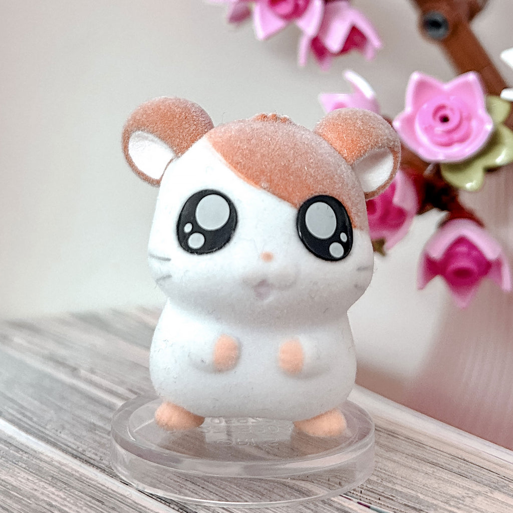 Image produit Hamtaro - Figurine mystère Flocked Doll
