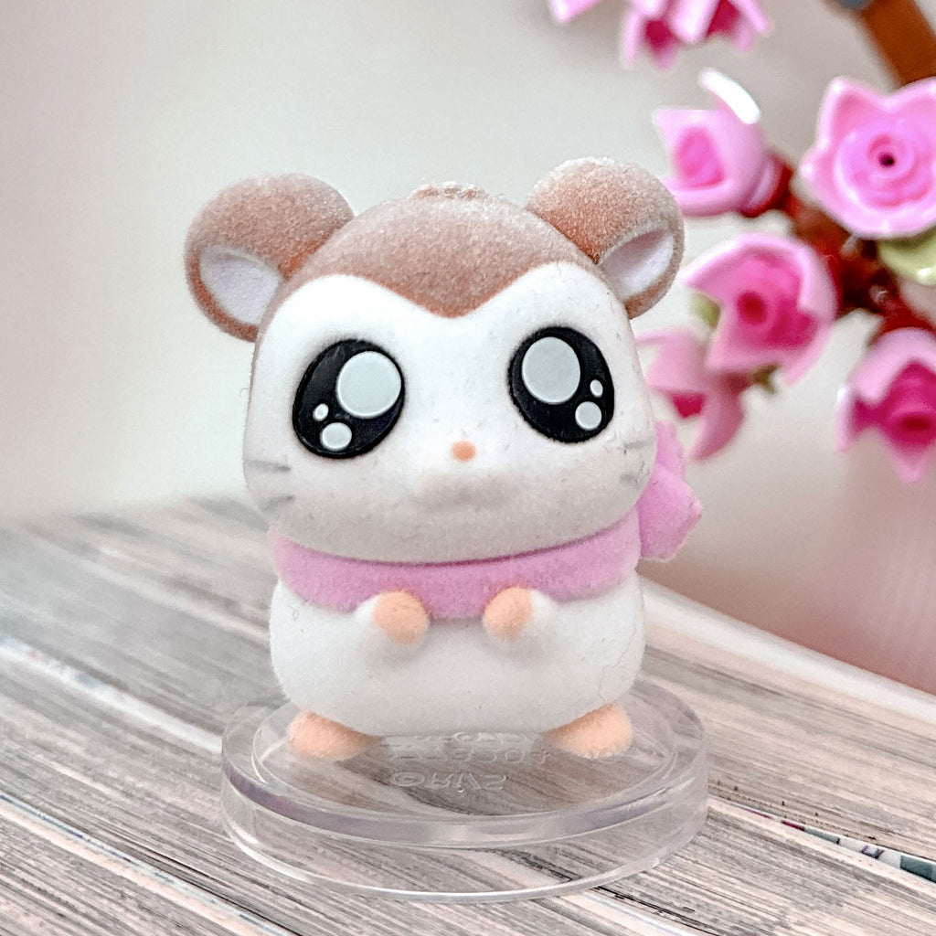Image produit Hamtaro - Figurine mystère Flocked Doll