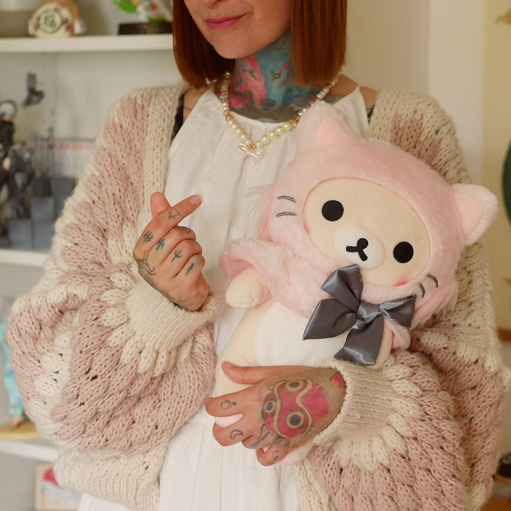 Image produit Rilakkuma - Peluche Korilakkuma Pink Cat