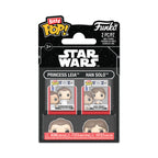 Image produit Star Wars - Leia et Han Solo L’Empire contre-attaque Funko Bitty Pop coffret de 2 figurines
