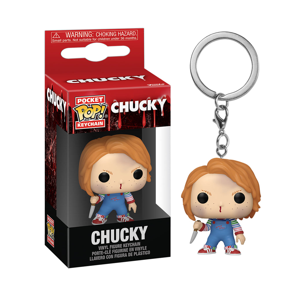 Image produit Chucky - Porte-clés Funko Pop Chucky balafré