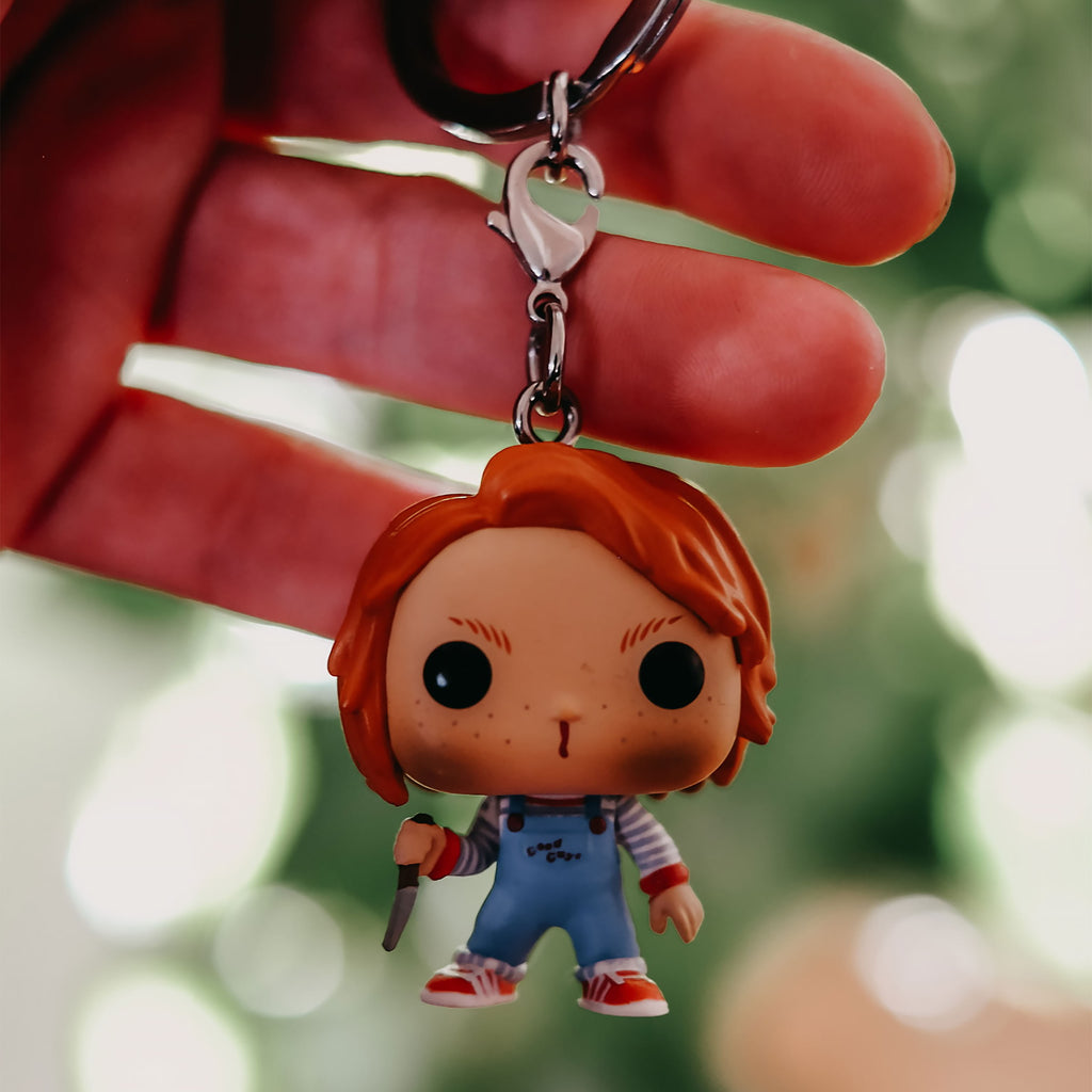 Image produit Chucky - Porte-clés Funko Pop Chucky balafré