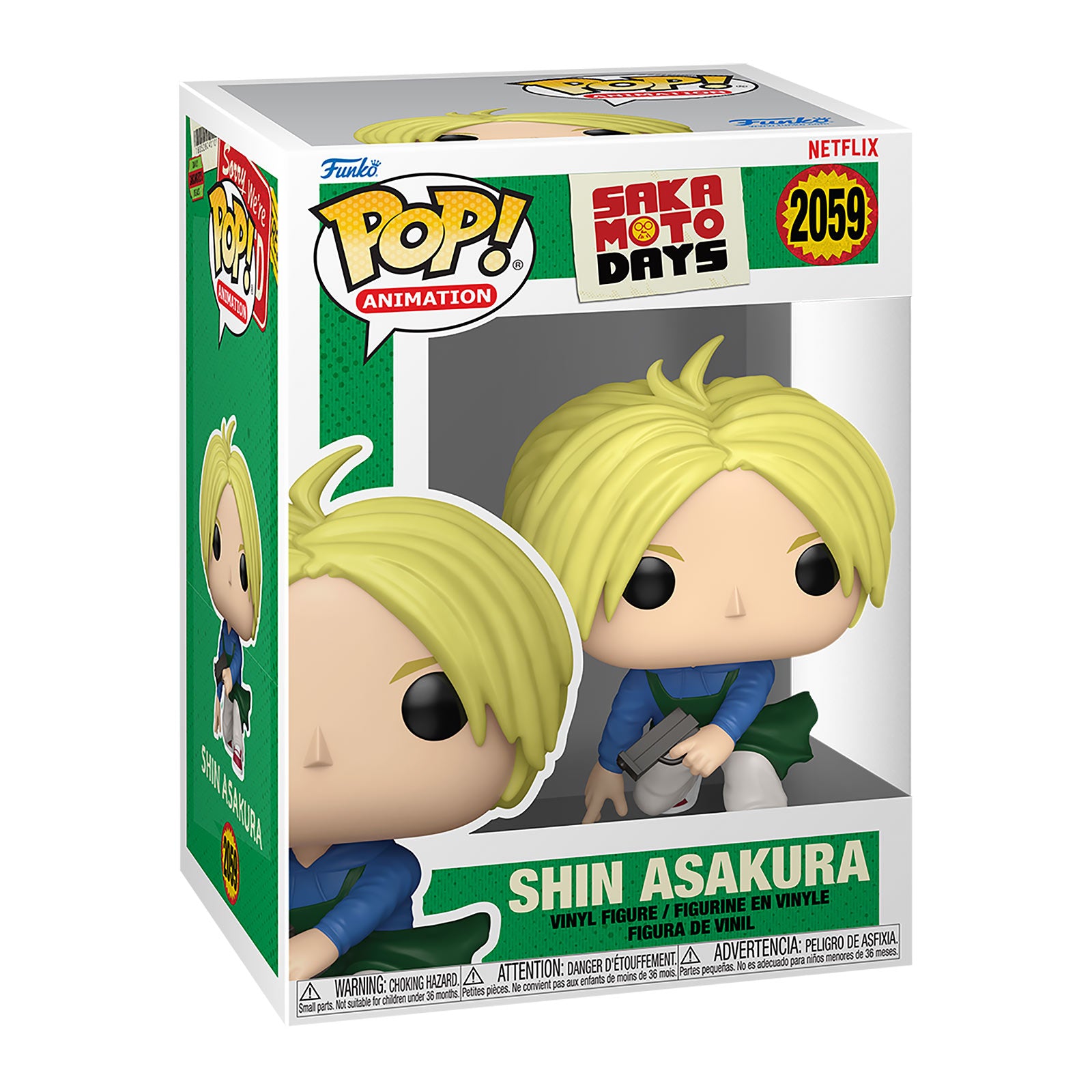 Image produit Sakamoto Days - Figurine Funko Pop! Shin