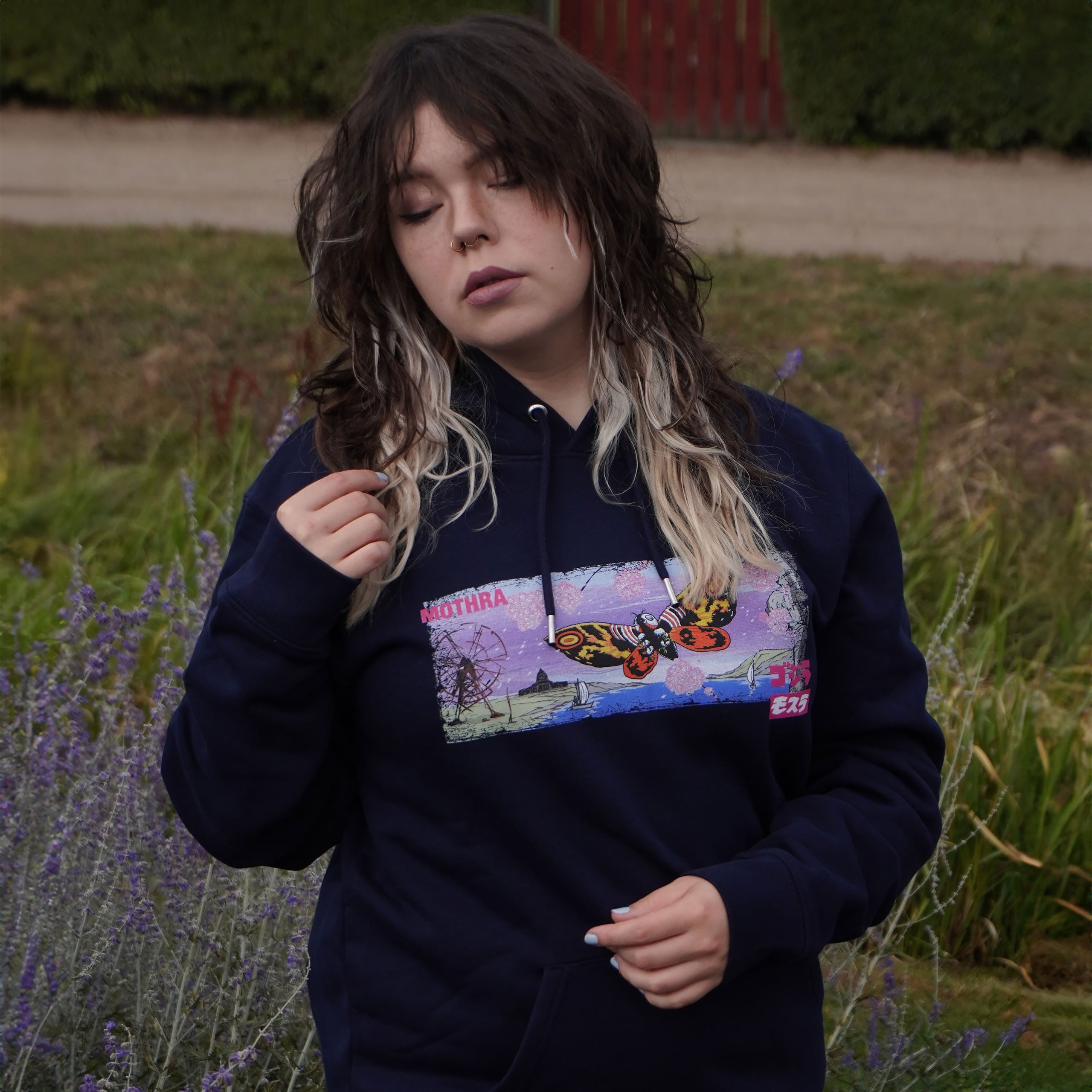 Product image Godzilla - Mothra Blue Hoodie