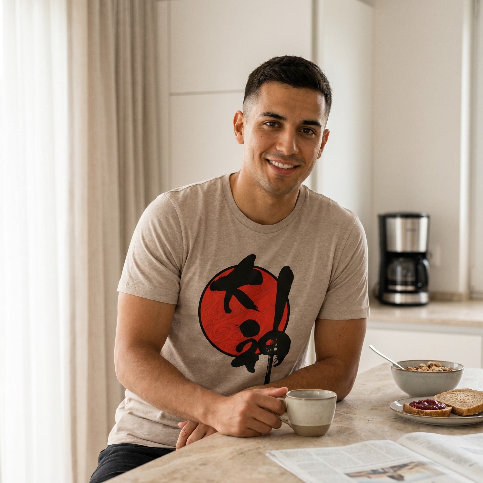 Product image Okami - Beige Logo T-shirt
