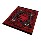Image produit Plaid en flanelle blason Targaryen - Game of Thrones