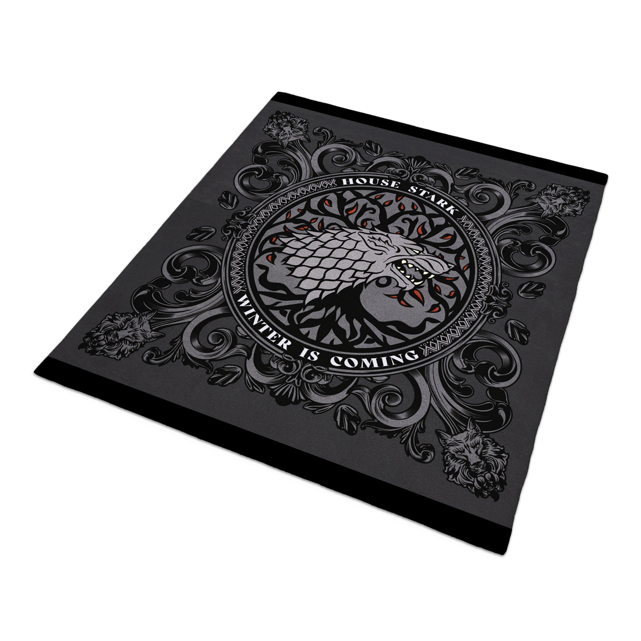 Image produit Plaid douillet blason Stark - Game of Thrones