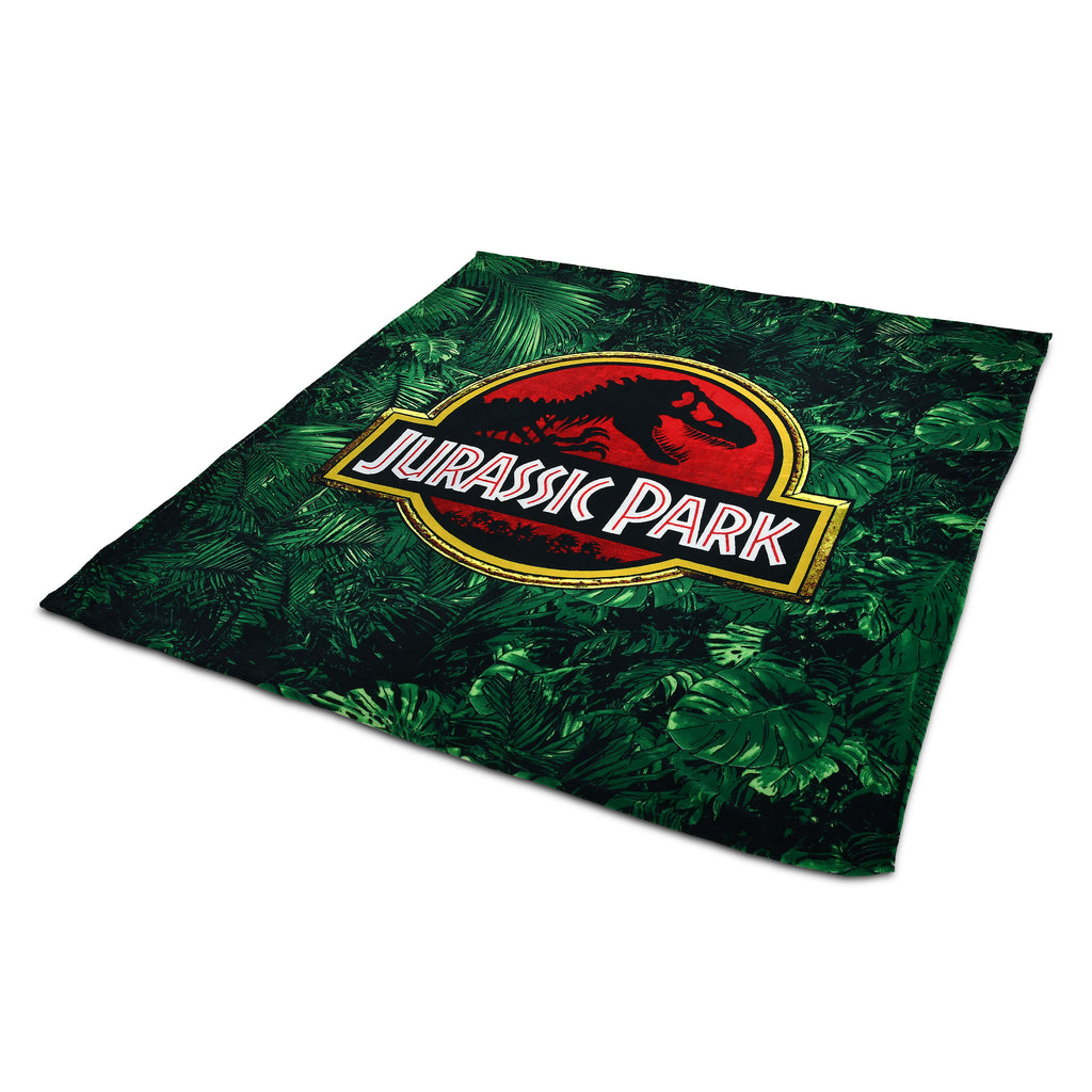 Image produit Jurassic Park - Plaid Douceur Logo Jungle