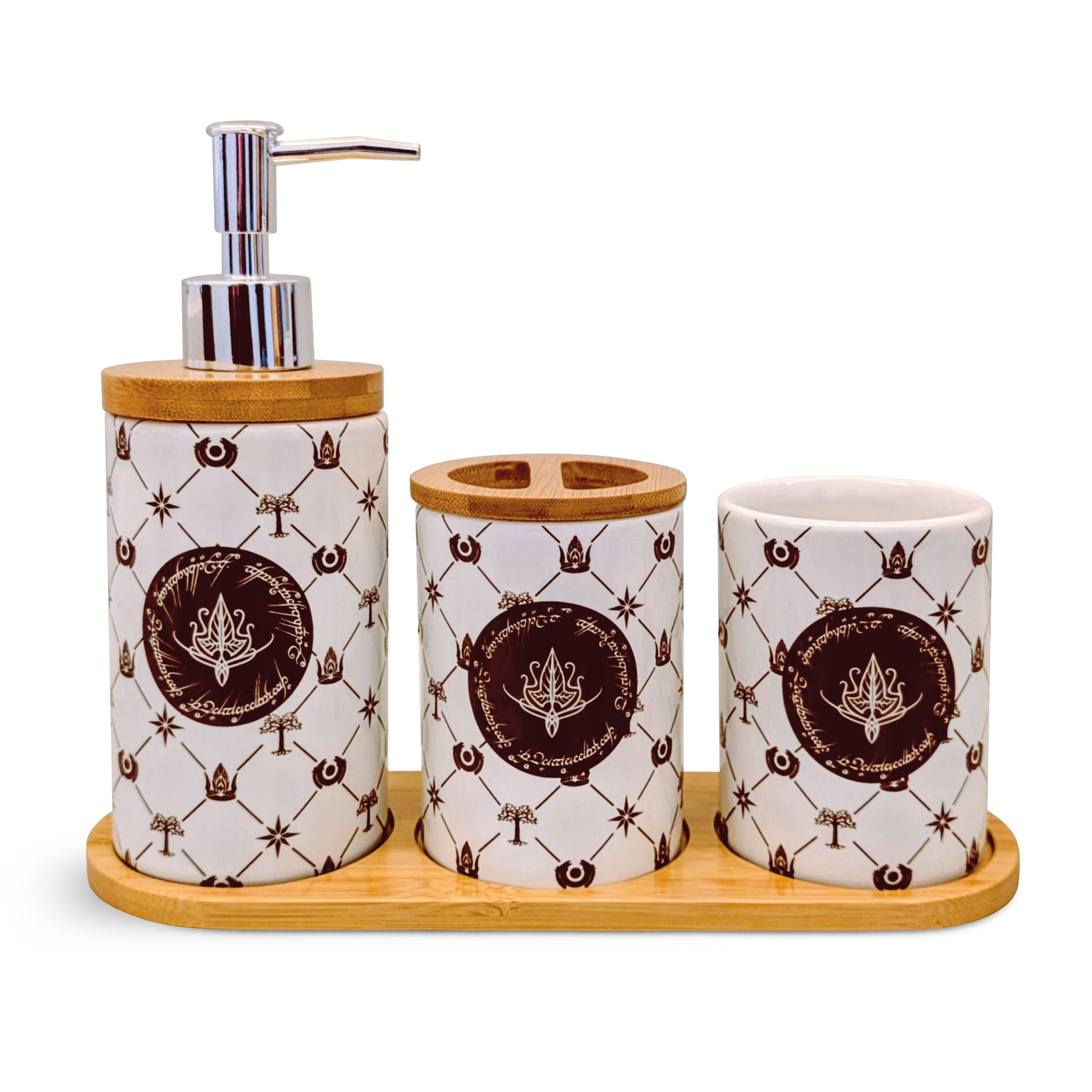 Image produit Le Seigneur des Anneaux - Set de salle de bain insigne de la Lórien 3 pièces