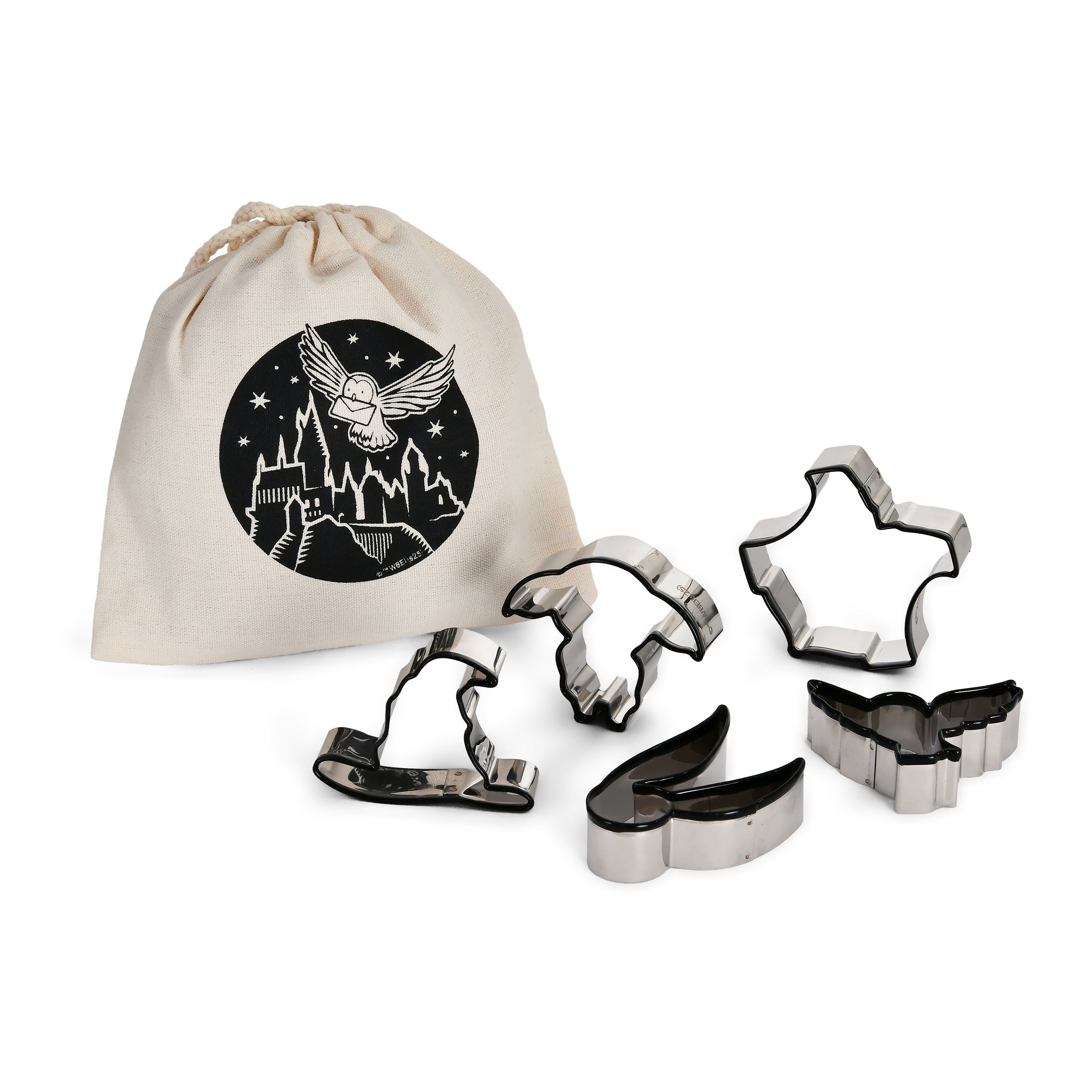 Image produit Harry Potter – Set de 5 emporte‑pièces dans une pochette en tissu