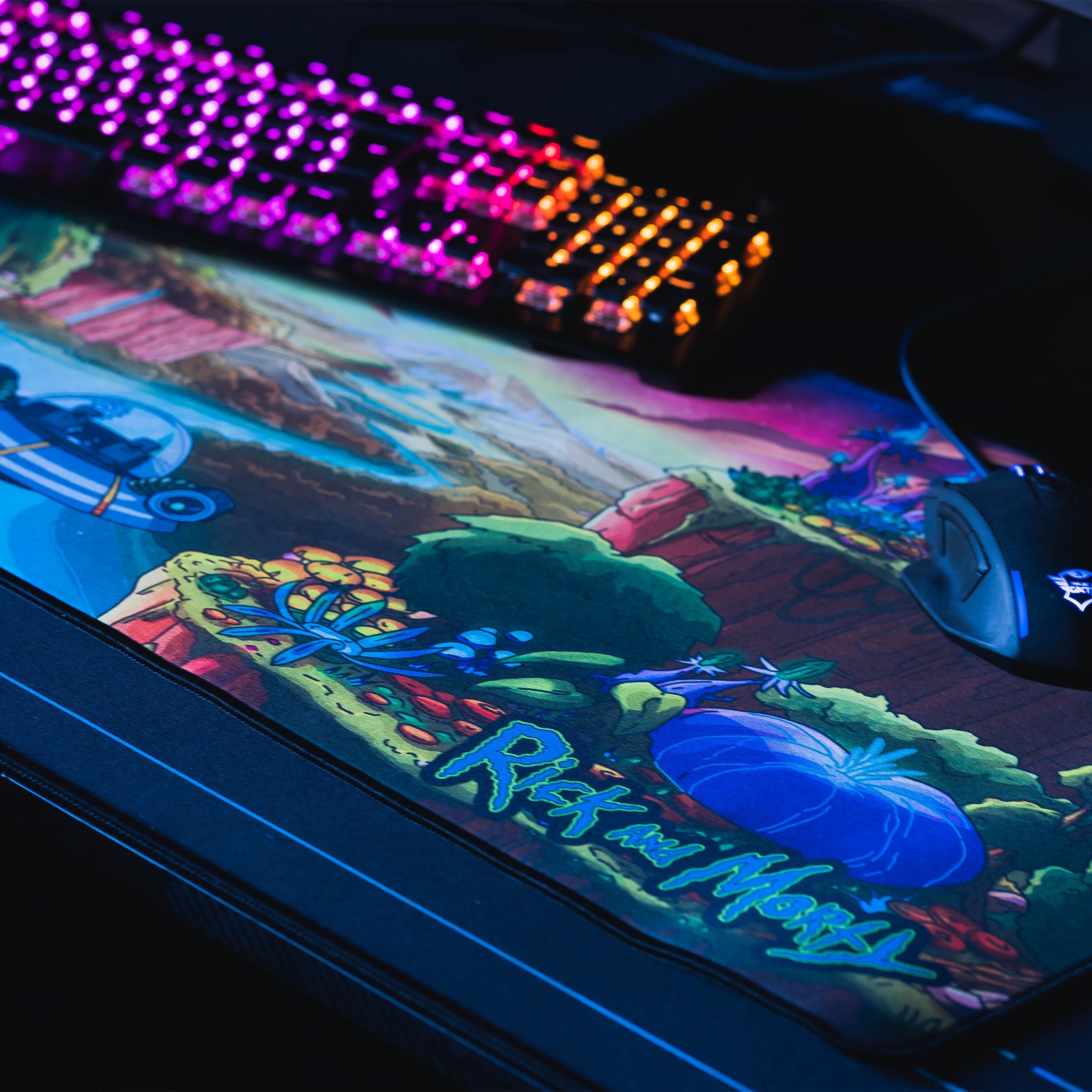 Image produit Rick & Morty - Tapis de souris Exploration
