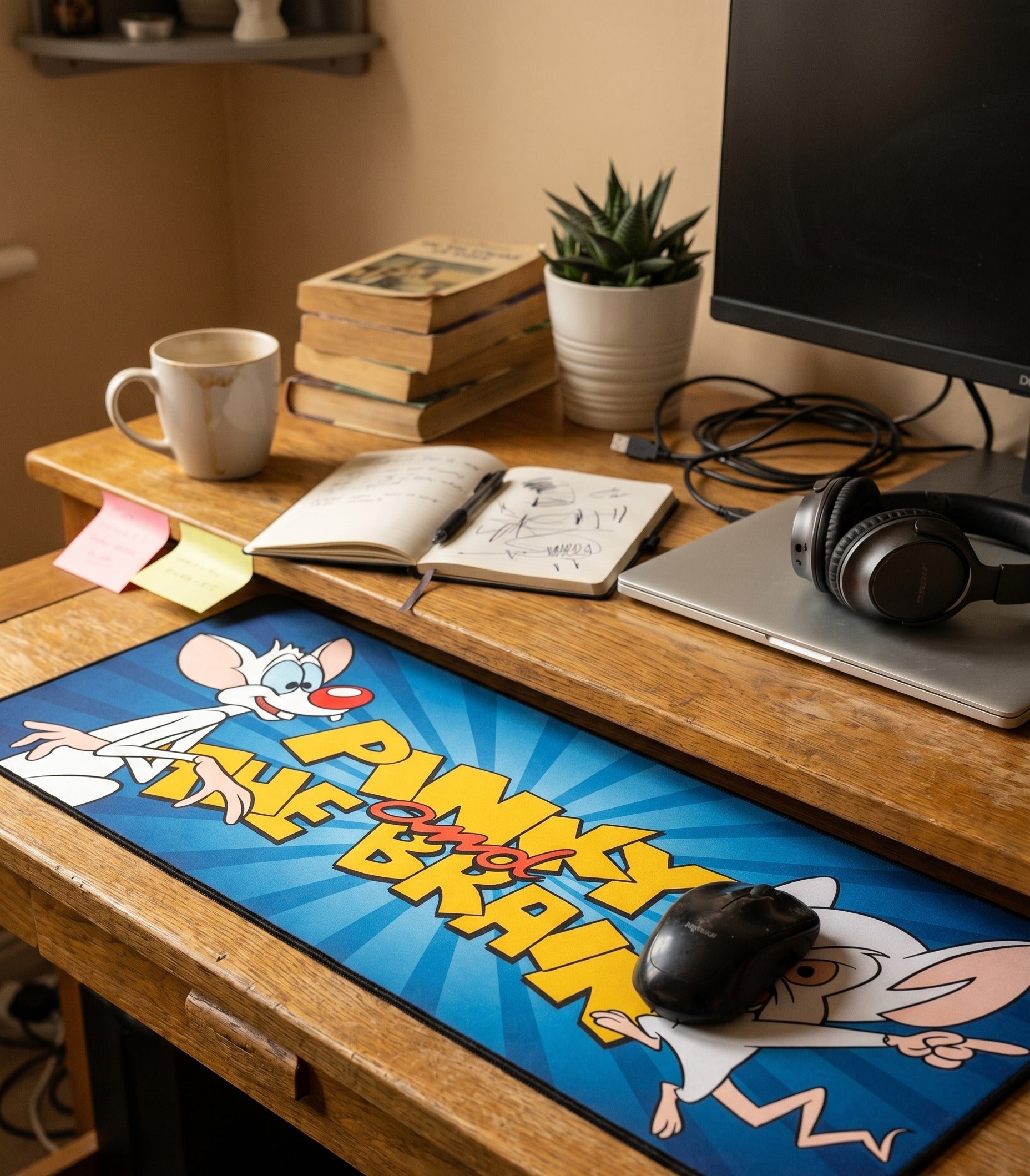 Image produit Pinky et le Cerveau - Tapis de souris Pinky et le Cerveau