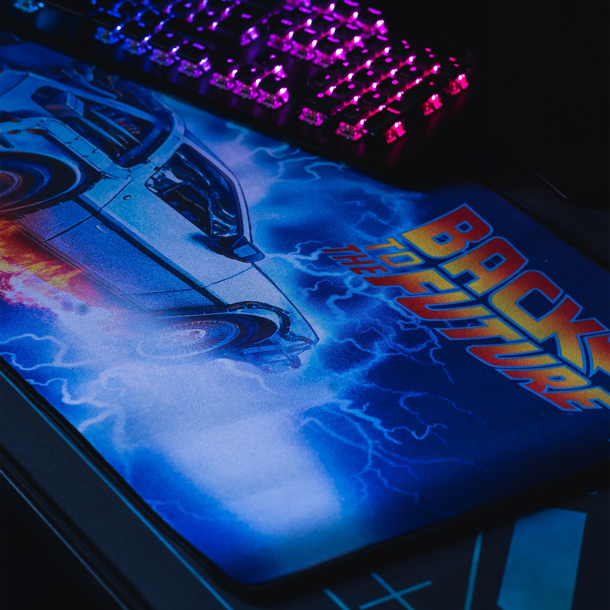 Image produit Retour vers le futur - Tapis de souris DeLorean