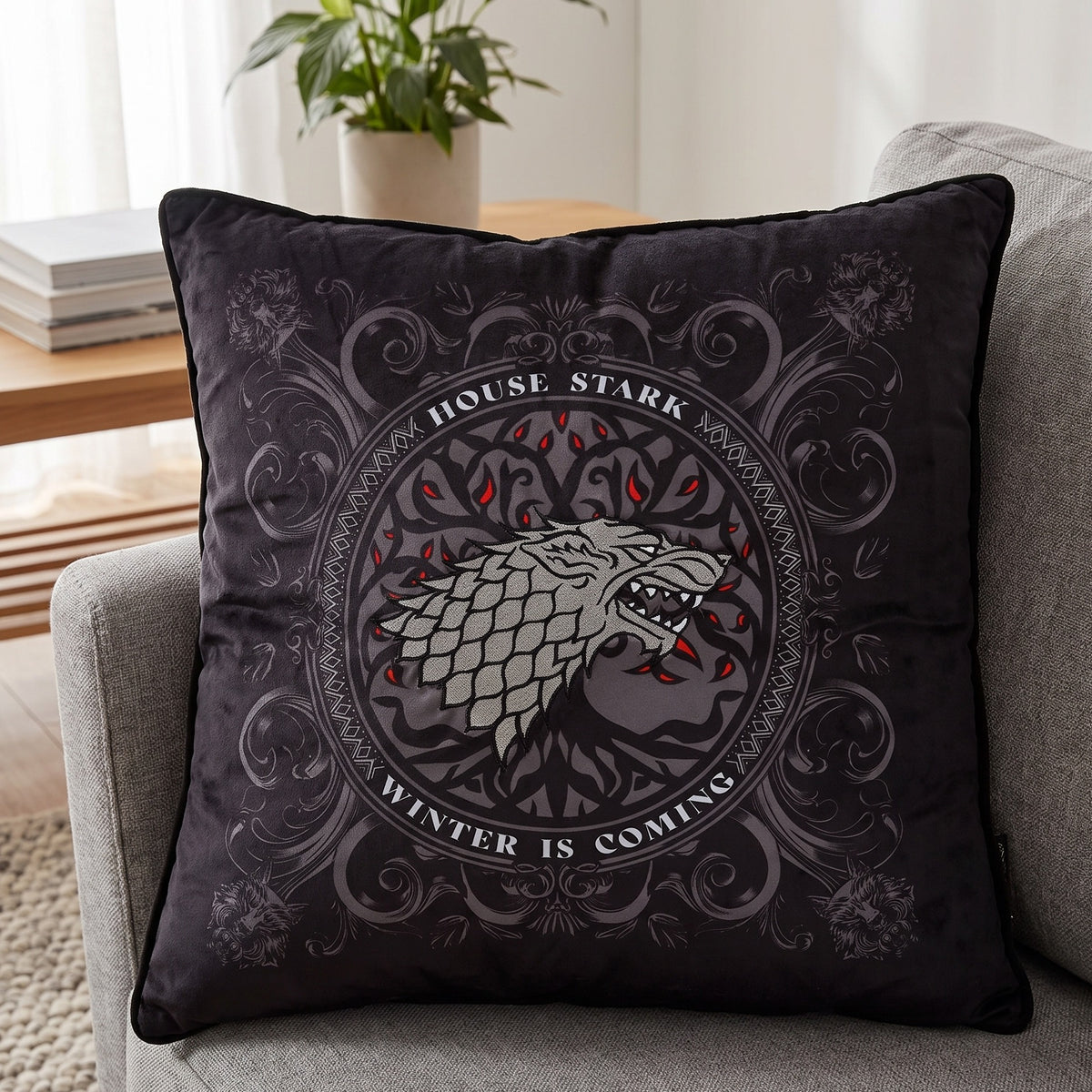 Image produit Game of Thrones - Coussin House Stark Deluxe