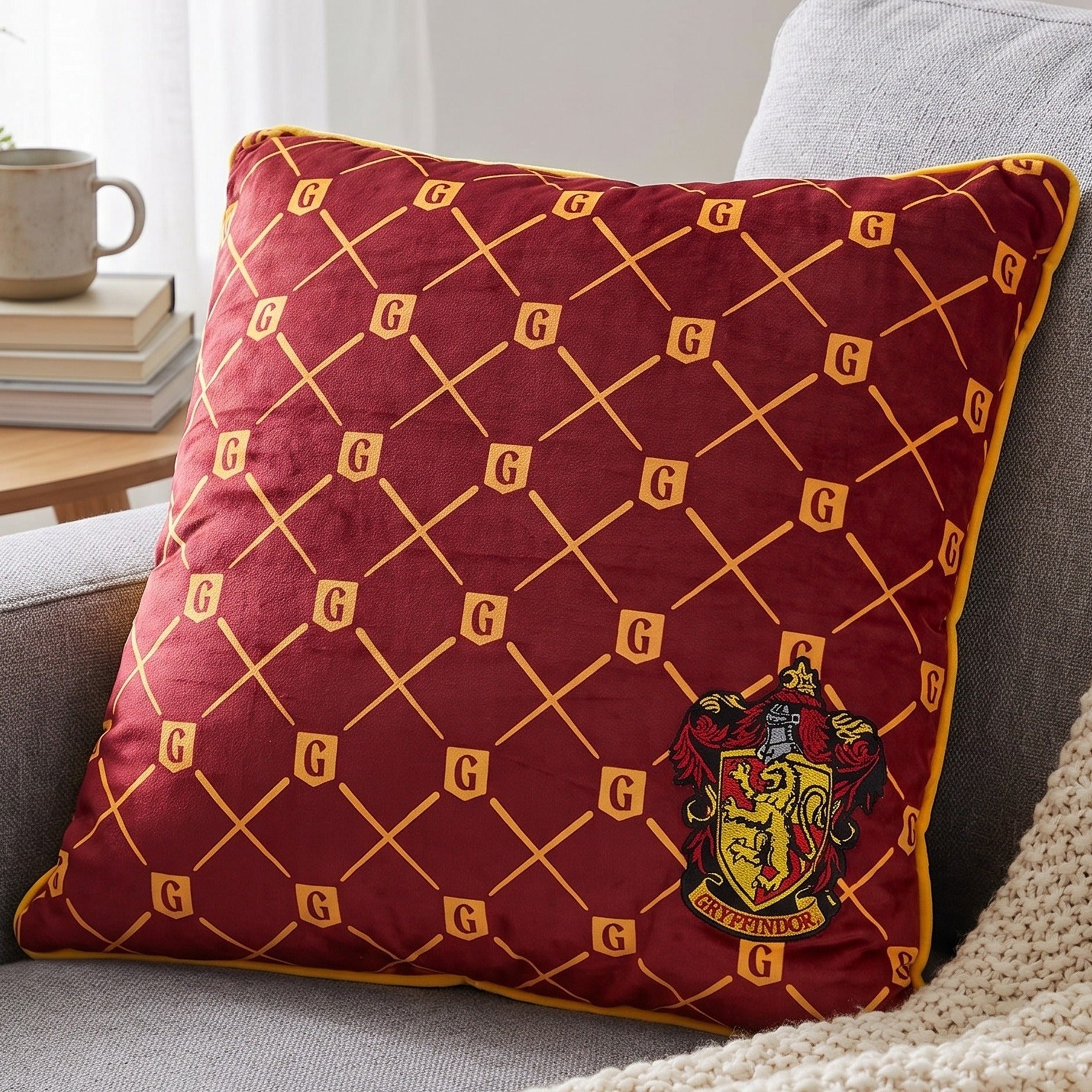Image produit Harry Potter - Coussin logo Gryffondor