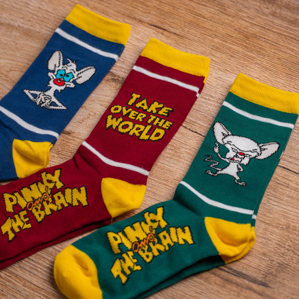 Product image Pinky and the Brain - Pinky and Brain Socks 3-Pack in Gift Box