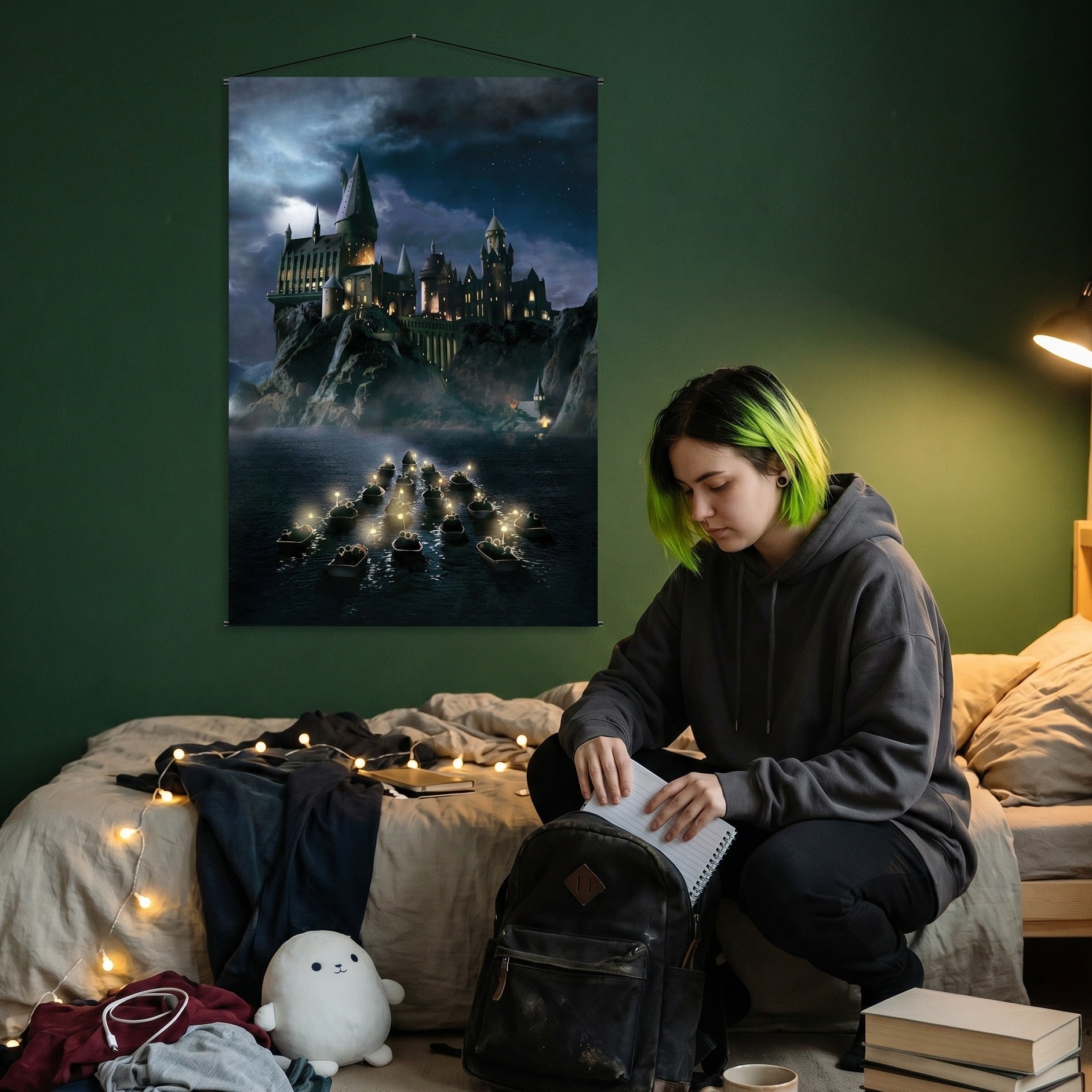 Image produit Harry Potter - Tenture murale Poudlard
