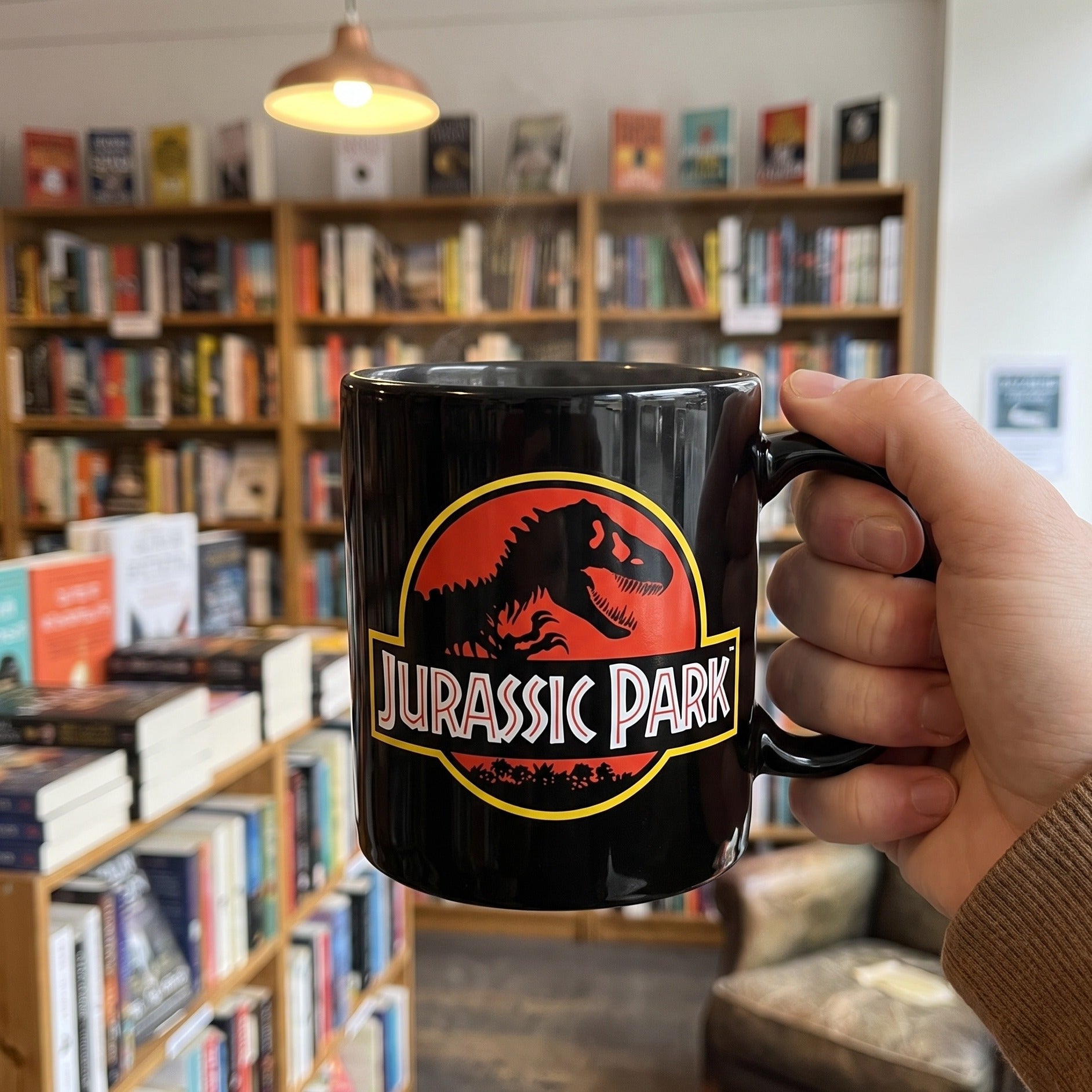 Image produit Jurassic Park - Mug Logo Noir