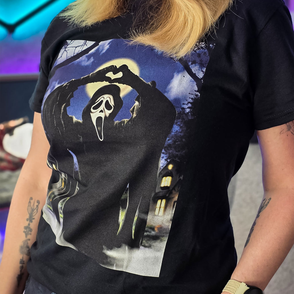 Image produit Ghost Face - Hearts T-shirt noir
