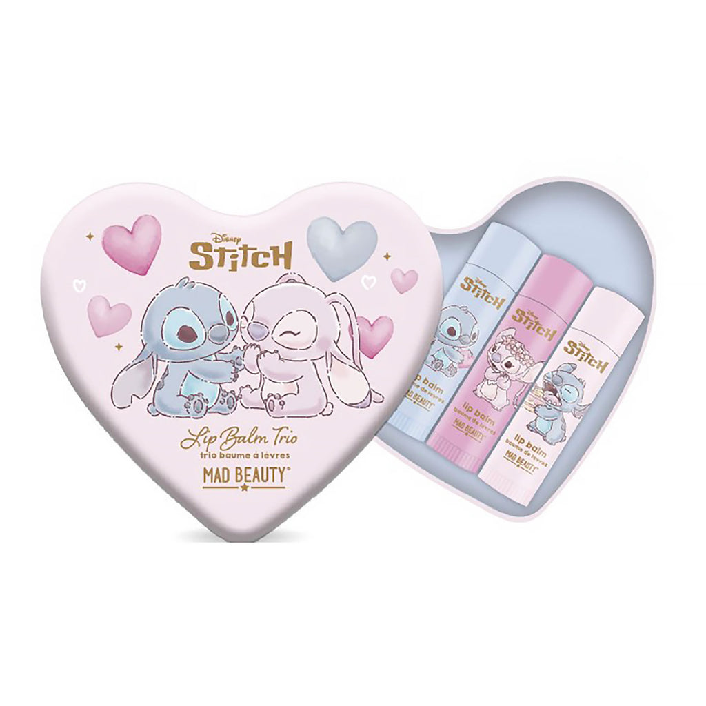 Image produit Lilo & Stitch – Set de 3 baumes à lèvres Angel et Stitch