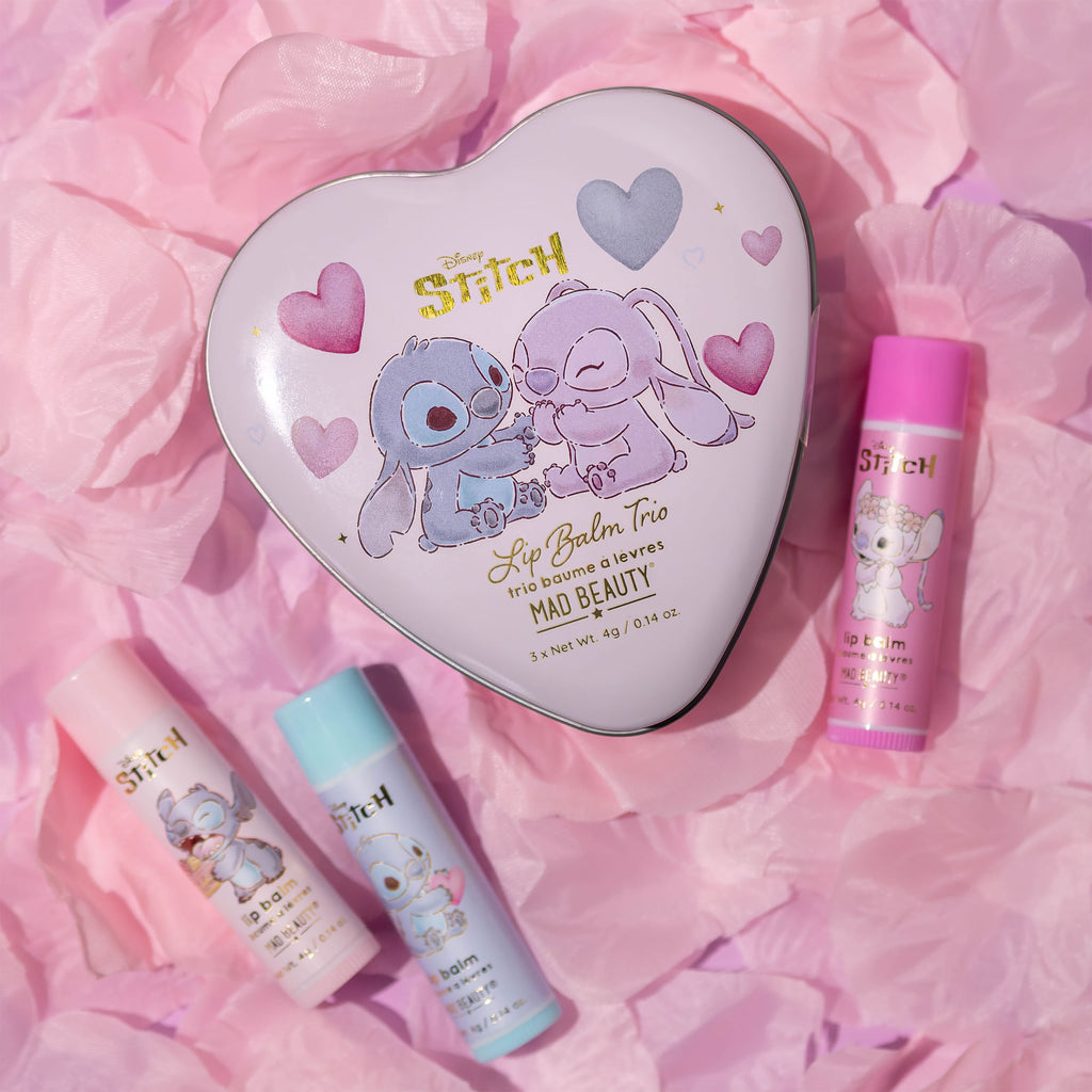 Image produit Lilo & Stitch – Set de 3 baumes à lèvres Angel et Stitch