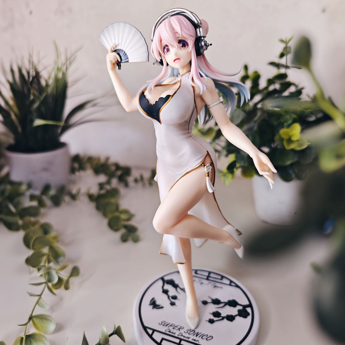 Image produit Super Sonico - Figurine Trio-Try-iT version robe chinoise blanche