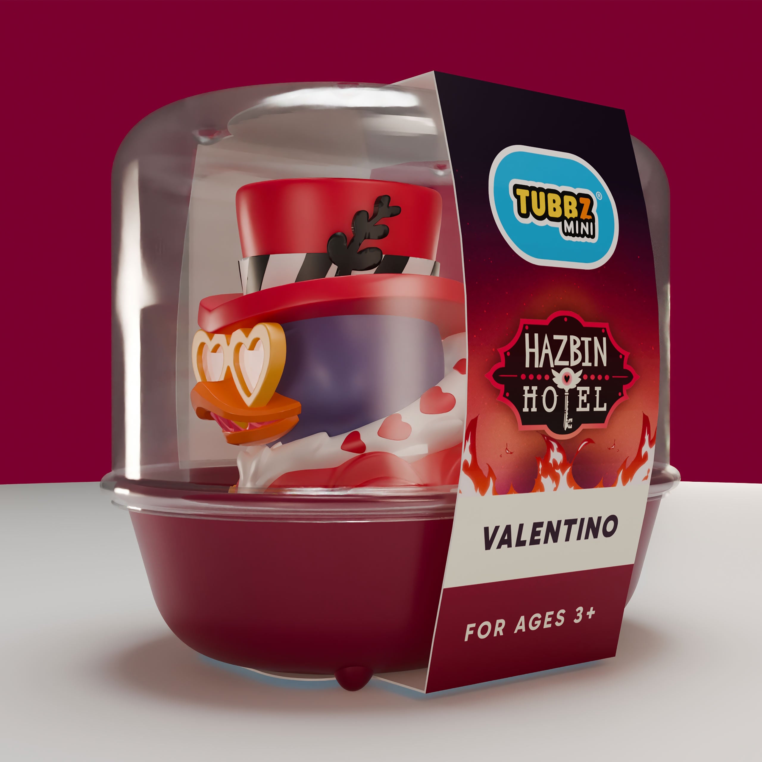Image produit Hazbin Hotel - Canard déco Valentino Mini TUBBZ