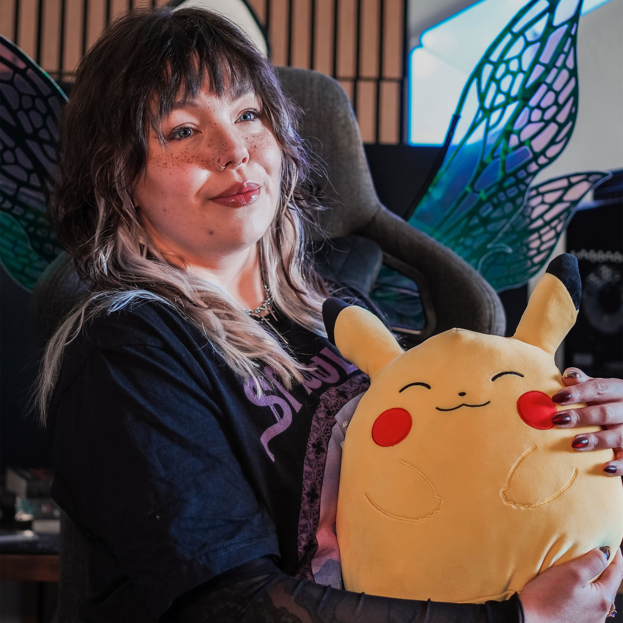 Image produit Peluche Pikachu Squishmallows 25 cm - Pokémon