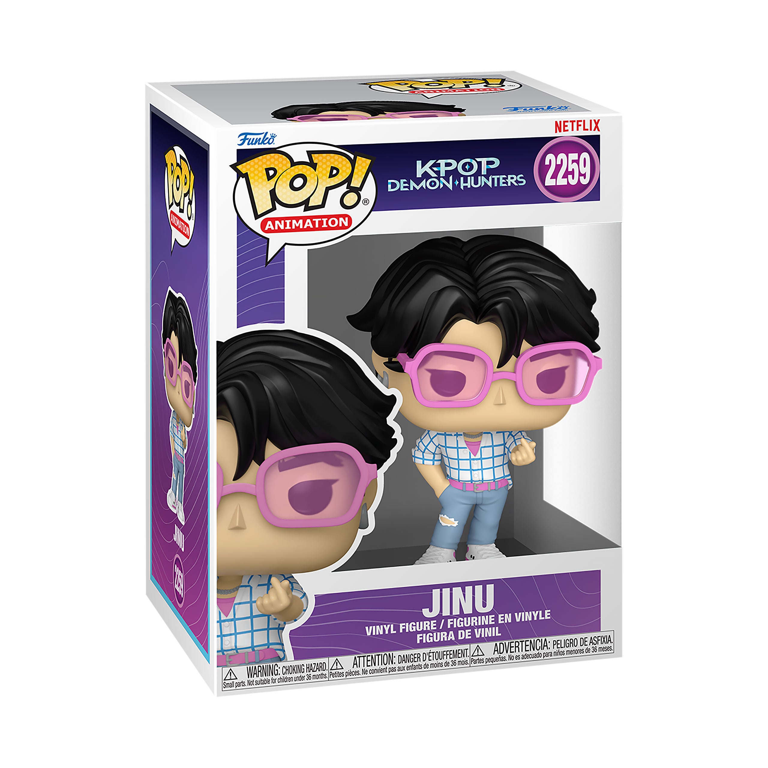 Image produit KPop Demon Hunters - Jinu Figurine Funko Pop!