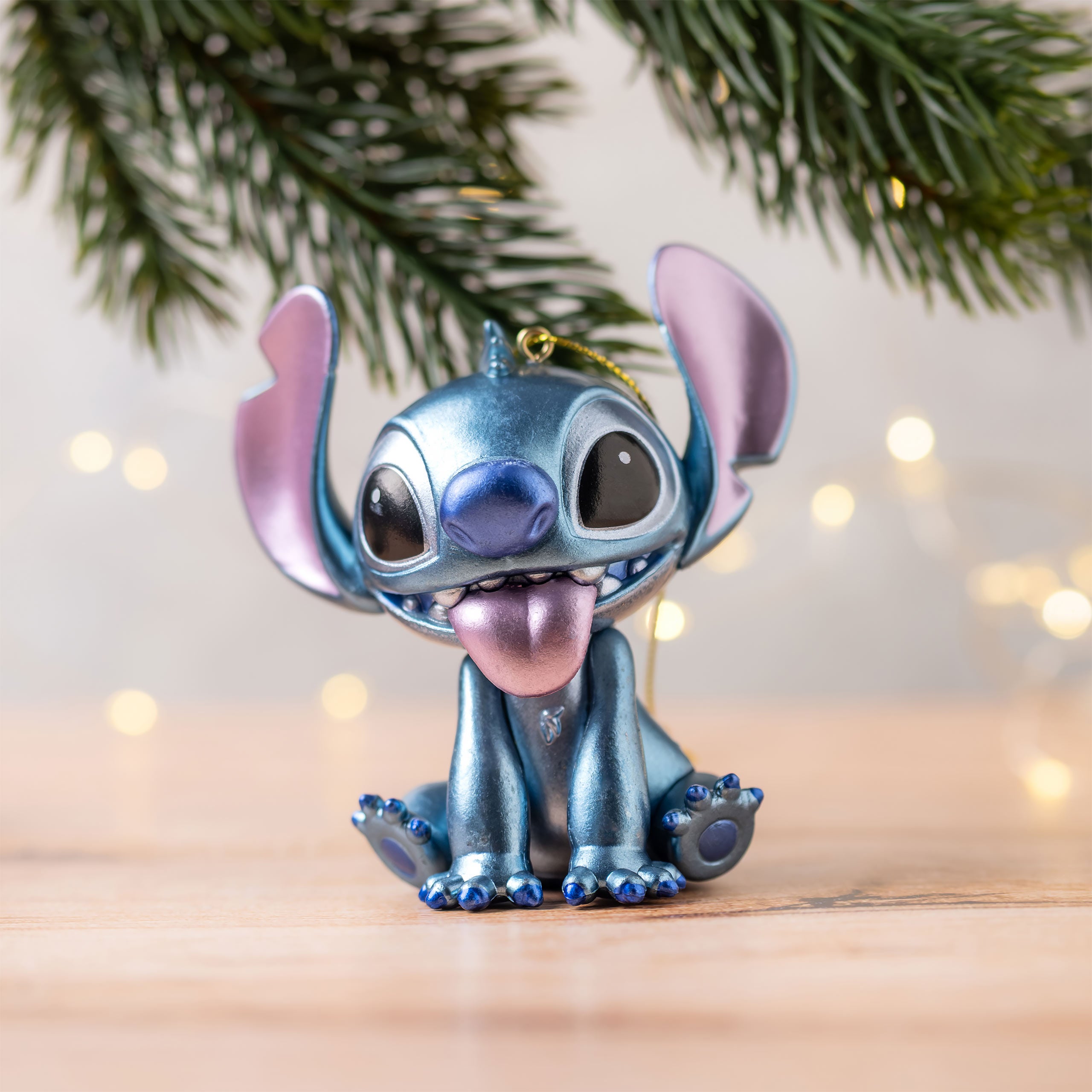 Product image Stitch Metallic Christmas Tree Ornament - Lilo & Stitch